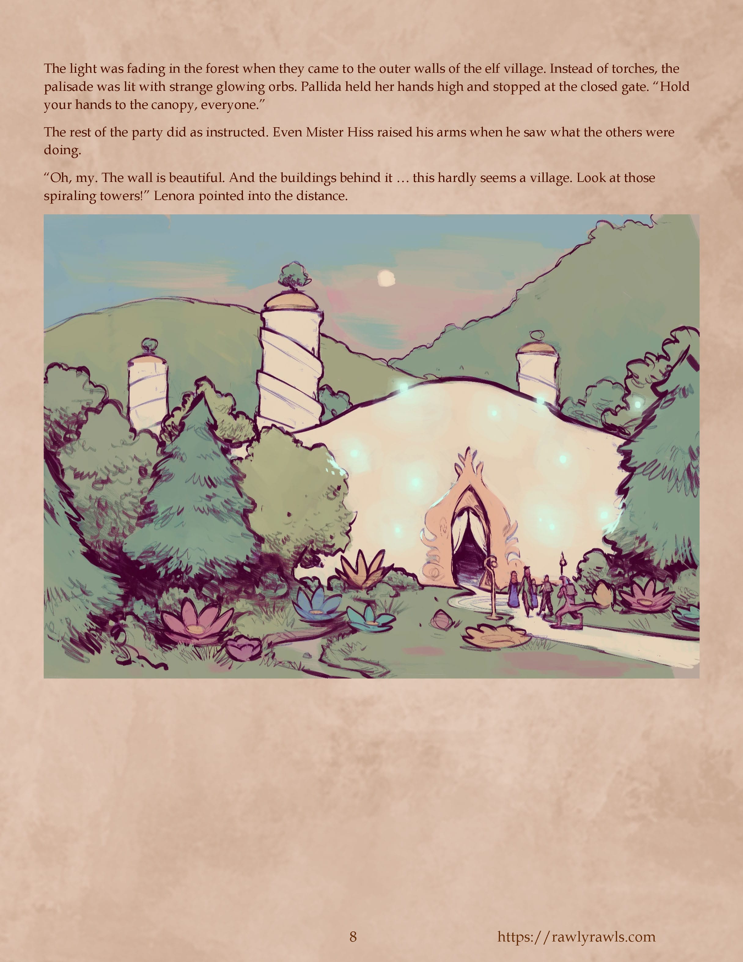 The Enchanted Scepter [Owusyr , RawlyRawls] - Chapter 14 — Page 8