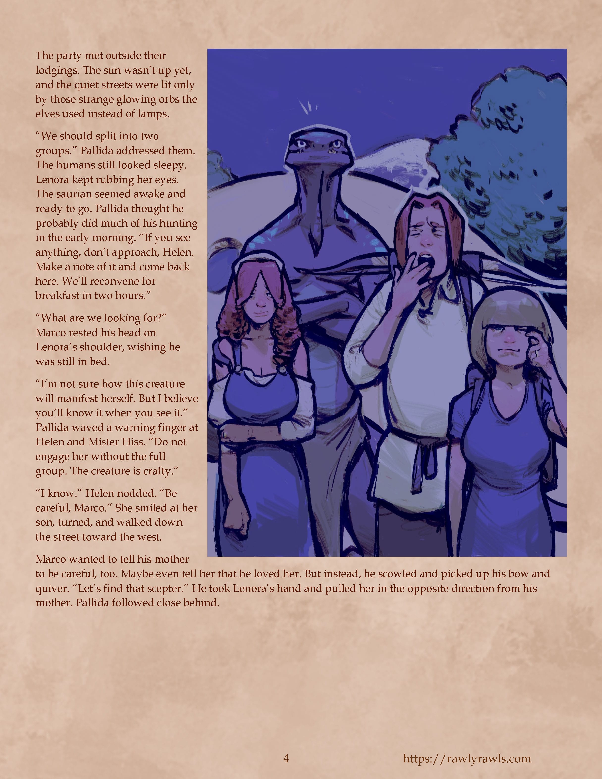 The Enchanted Scepter [Owusyr , RawlyRawls] - Chapter 15 — Page 4