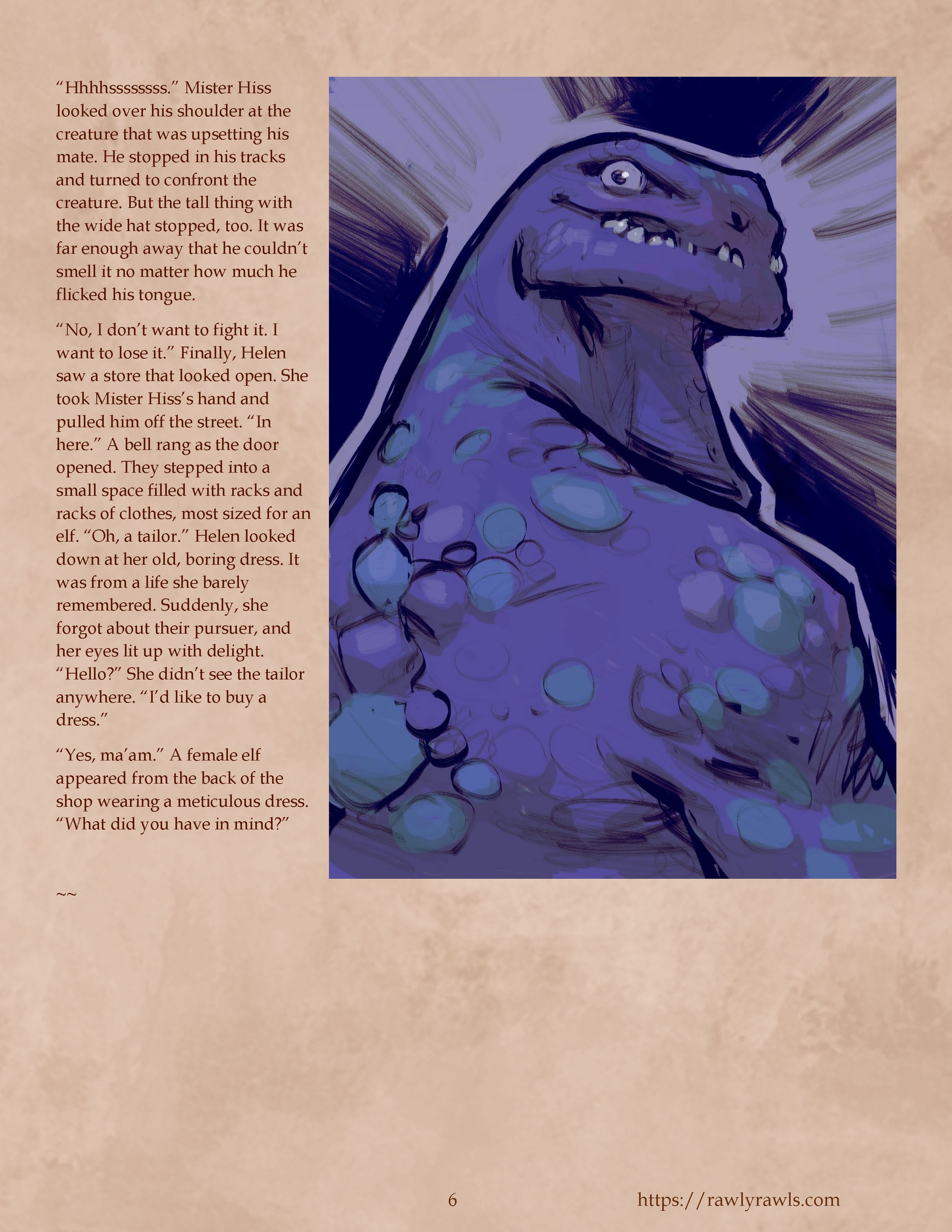 The Enchanted Scepter [Owusyr , RawlyRawls] - Chapter 15 — Page 6
