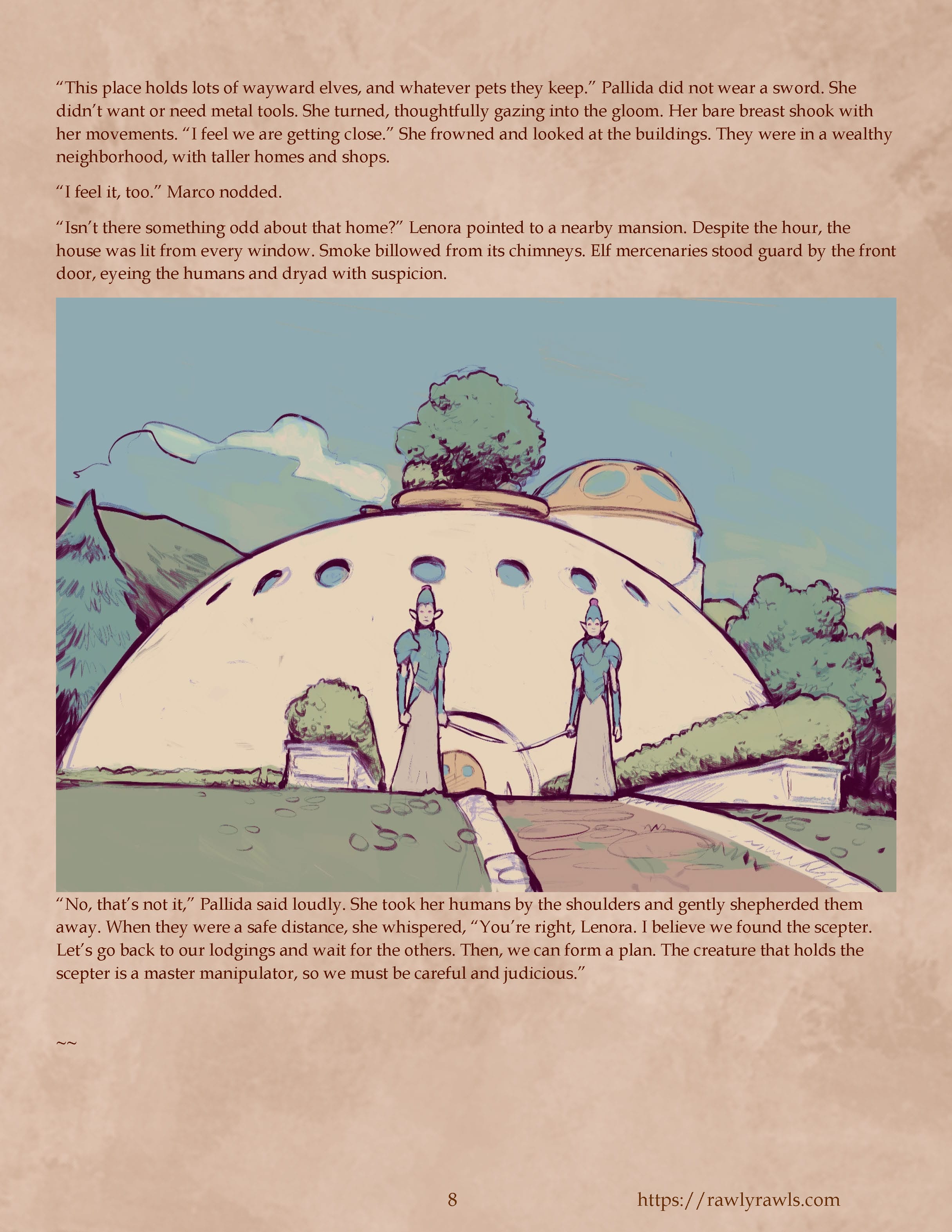 The Enchanted Scepter [Owusyr , RawlyRawls] - Chapter 15 — Page 8