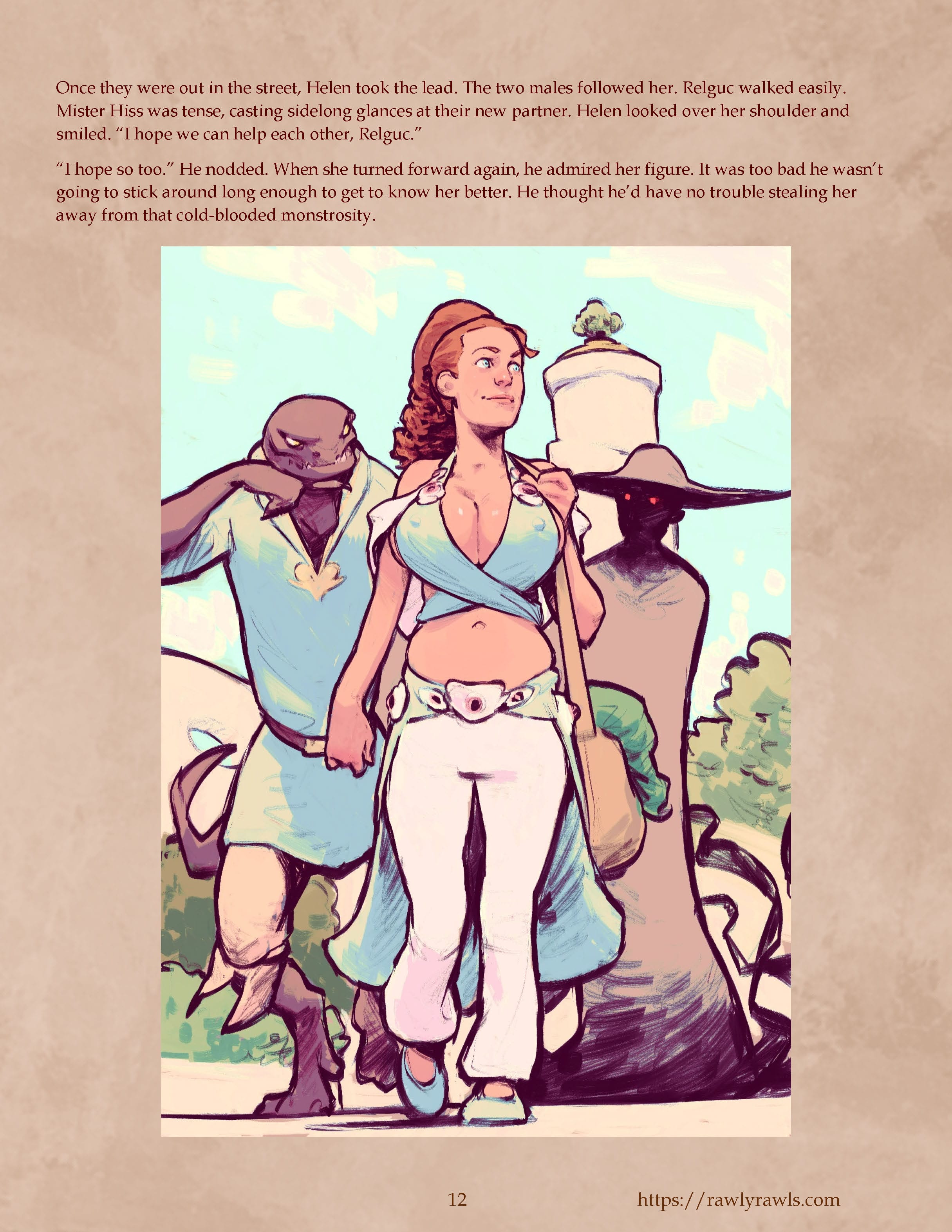 The Enchanted Scepter [Owusyr , RawlyRawls] - Chapter 17 — Page 12