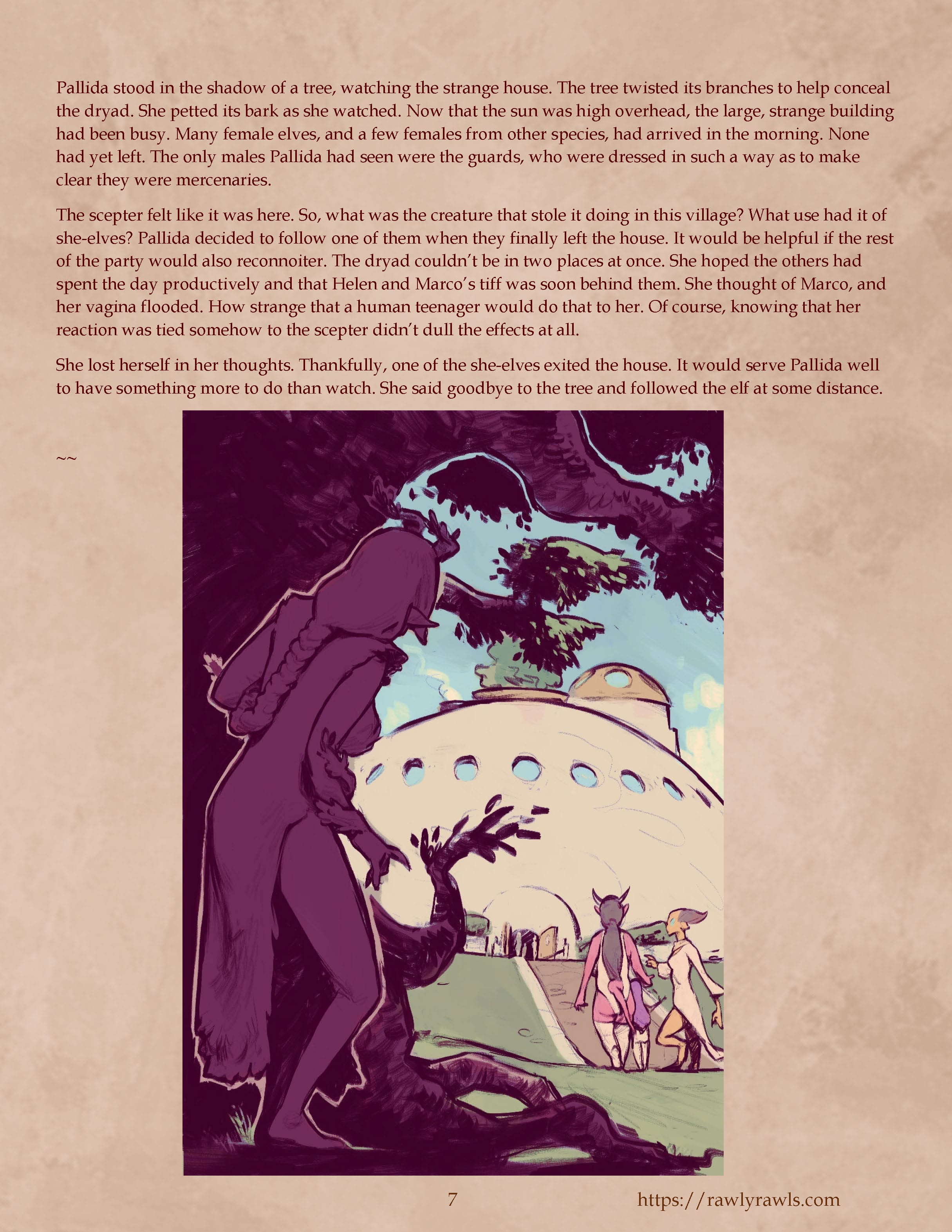 The Enchanted Scepter [Owusyr , RawlyRawls] - Chapter 17 — Page 7