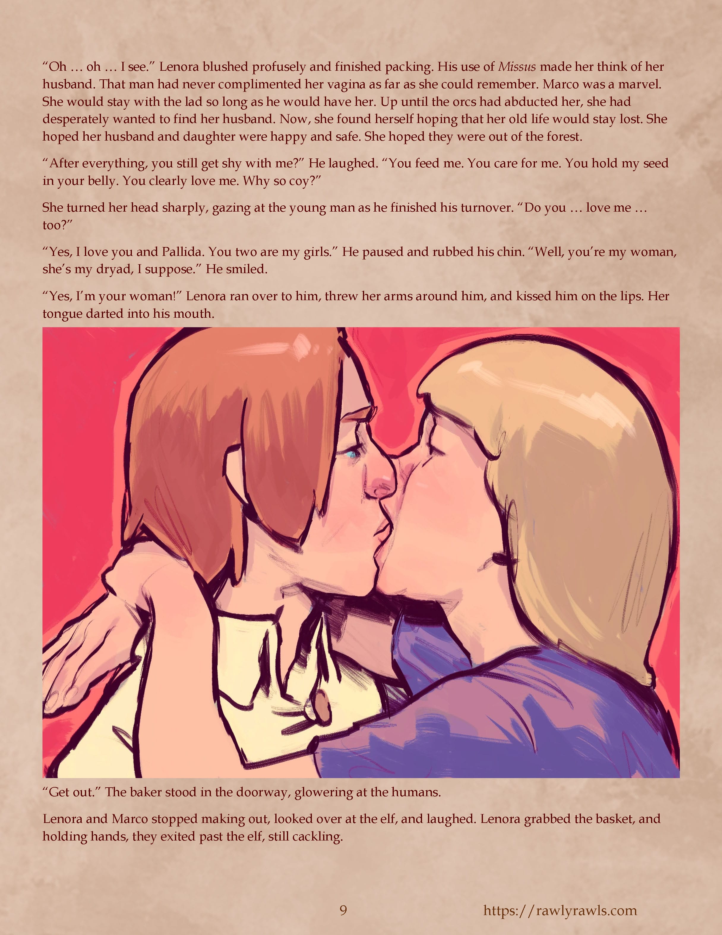 The Enchanted Scepter [Owusyr , RawlyRawls] - Chapter 17 — Page 9