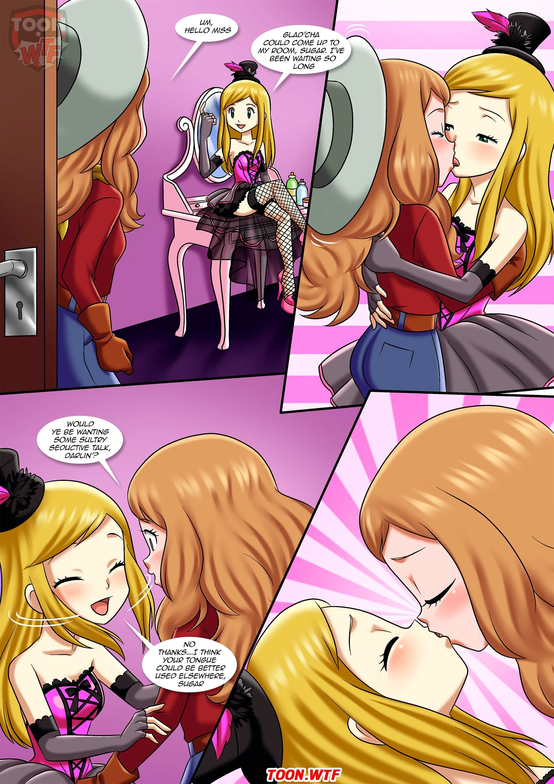 Lesbian Fantasy Island (Digimon , Pokemon) [Palcomix] - Chapter 4 — Page 10