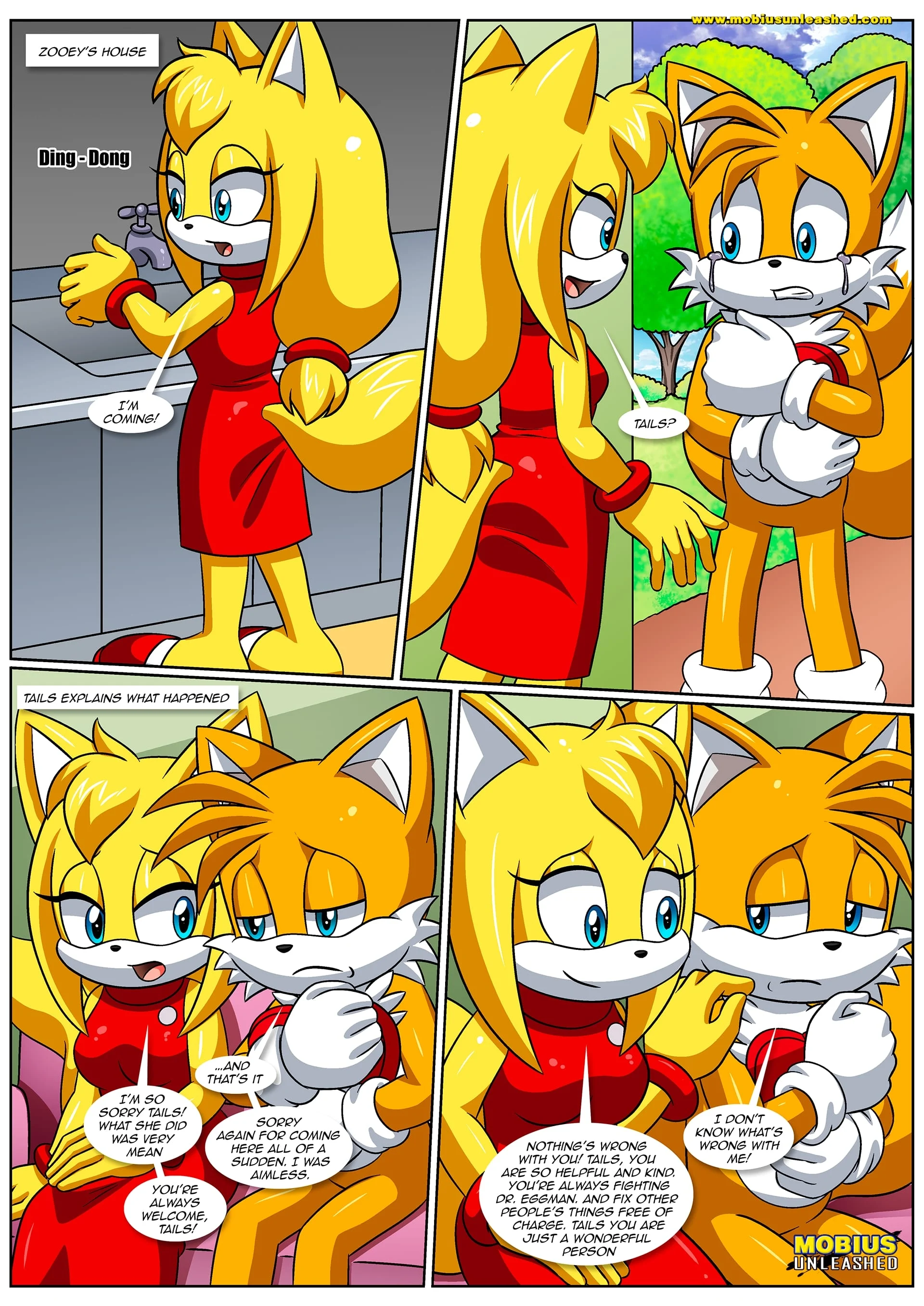 Let Me Love You (Sonic The Hedgehog) [Palcomix] - Chapter 1 — Page 5
