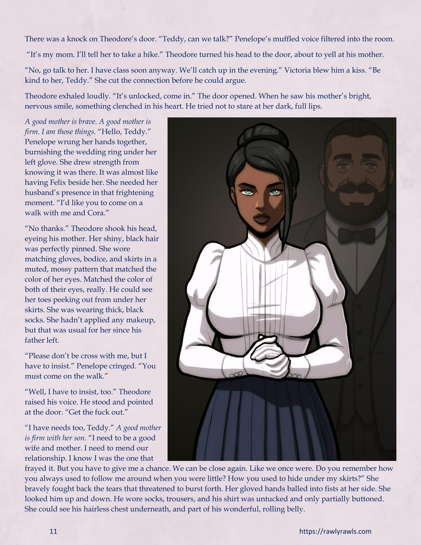 A Mother Returned [Eronautics , RawlyRawls] - Chapter 5.1 — Page 11