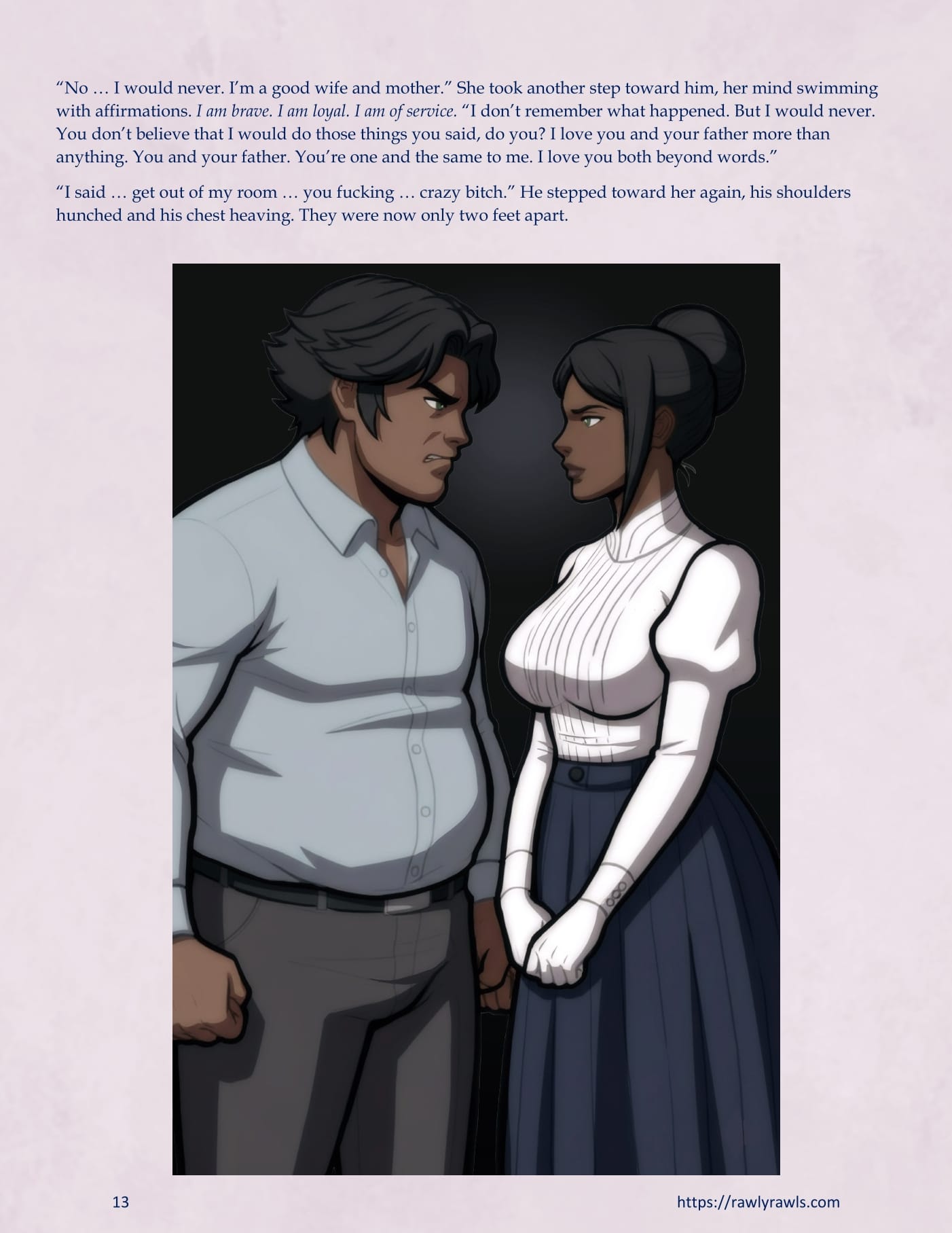 A Mother Returned [Eronautics , RawlyRawls] - Chapter 5.1 — Page 13