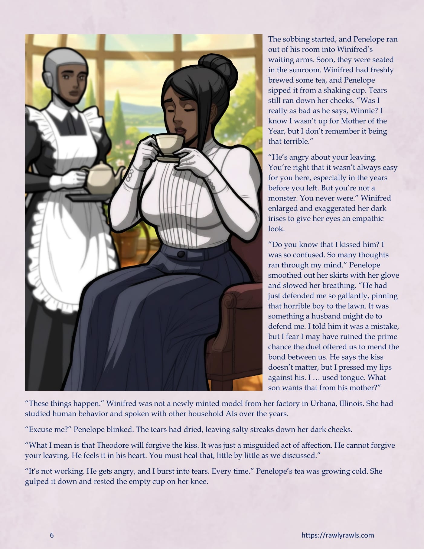 A Mother Returned [Eronautics , RawlyRawls] - Chapter 5.1 — Page 6