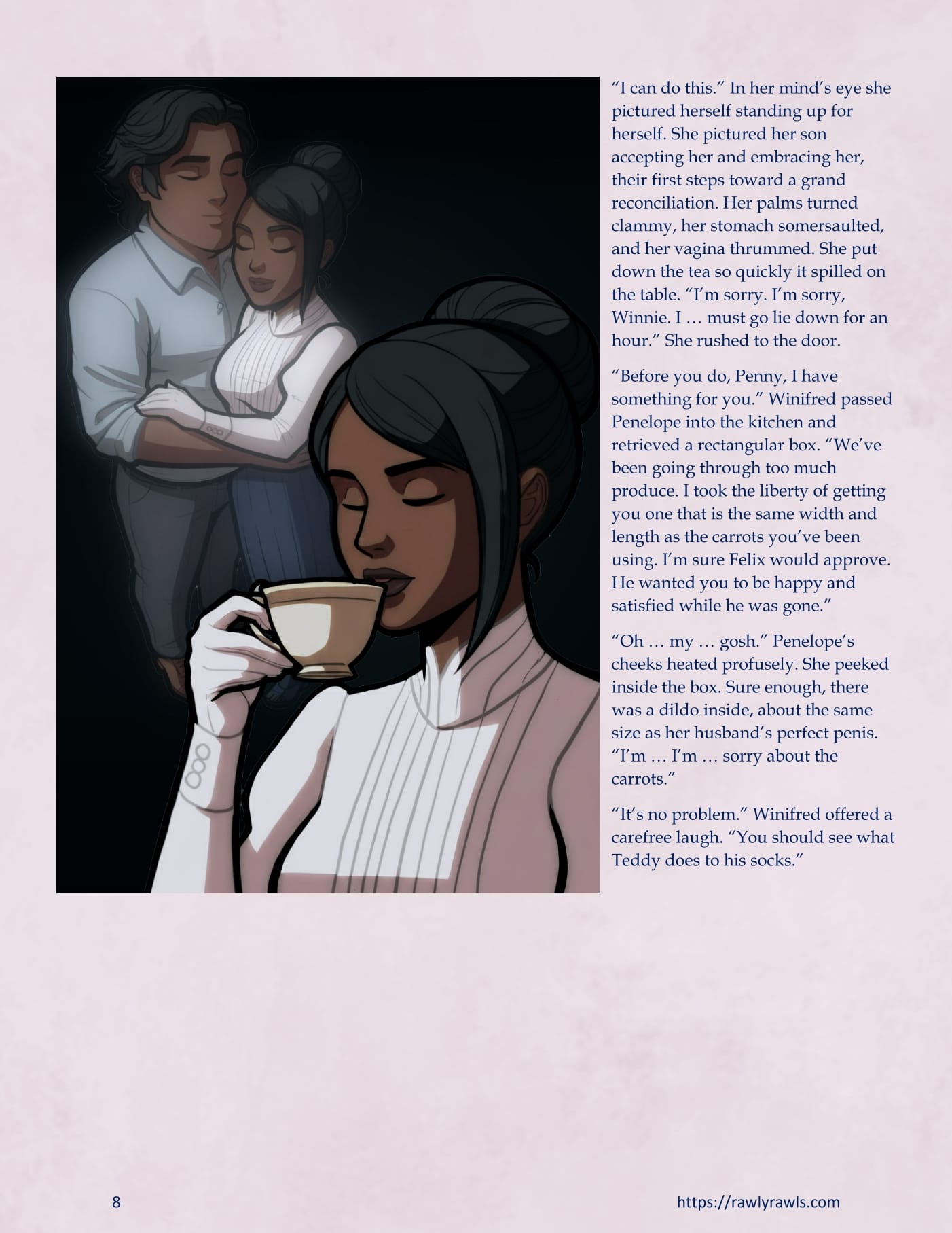 A Mother Returned [Eronautics , RawlyRawls] - Chapter 5.1 — Page 8