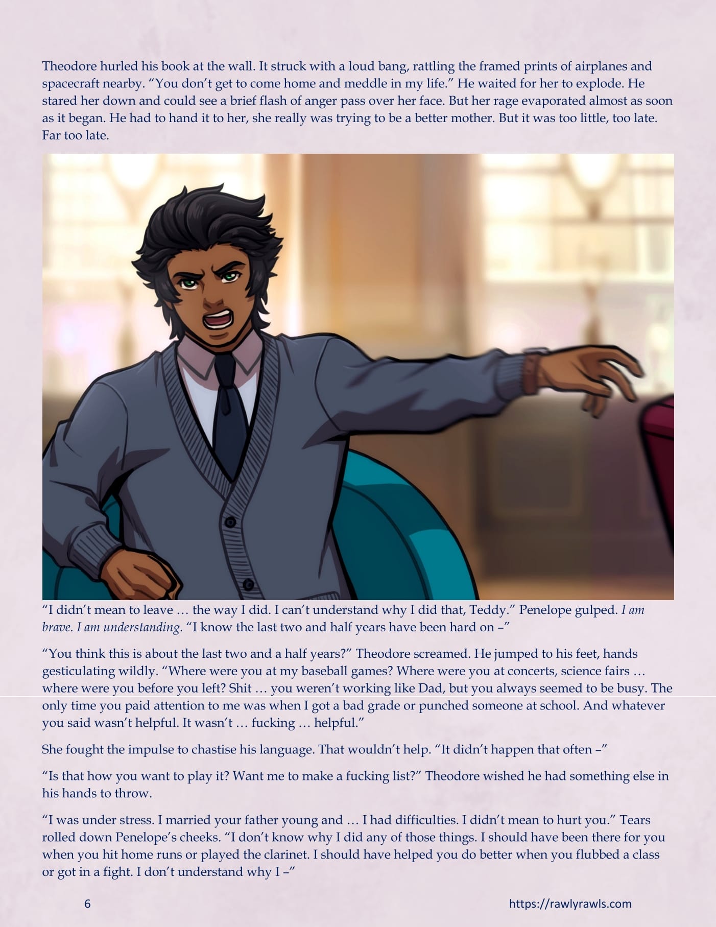 A Mother Returned [Eronautics , RawlyRawls] - Chapter 2.1 — Page 6