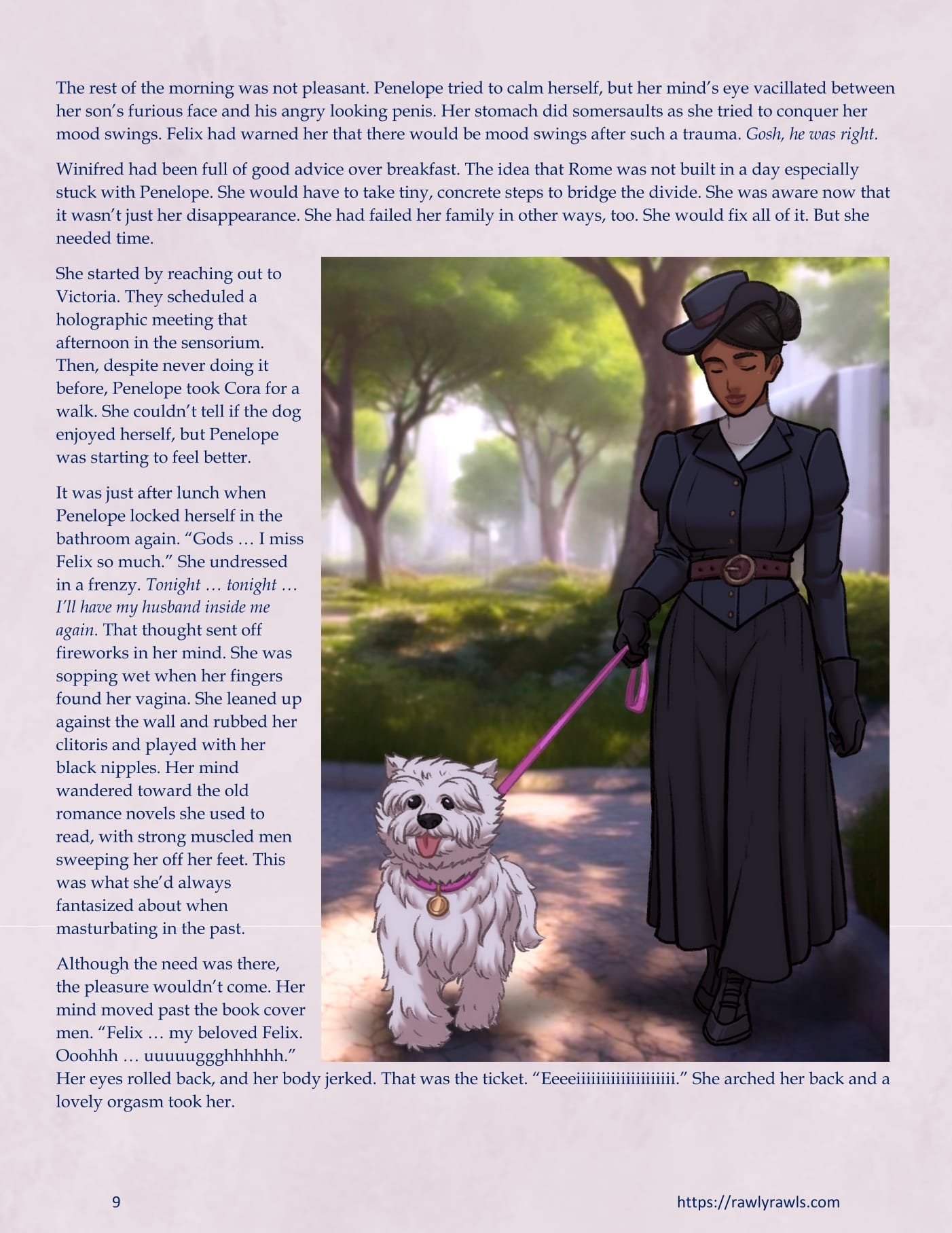 A Mother Returned [Eronautics , RawlyRawls] - Chapter 2.1 — Page 9