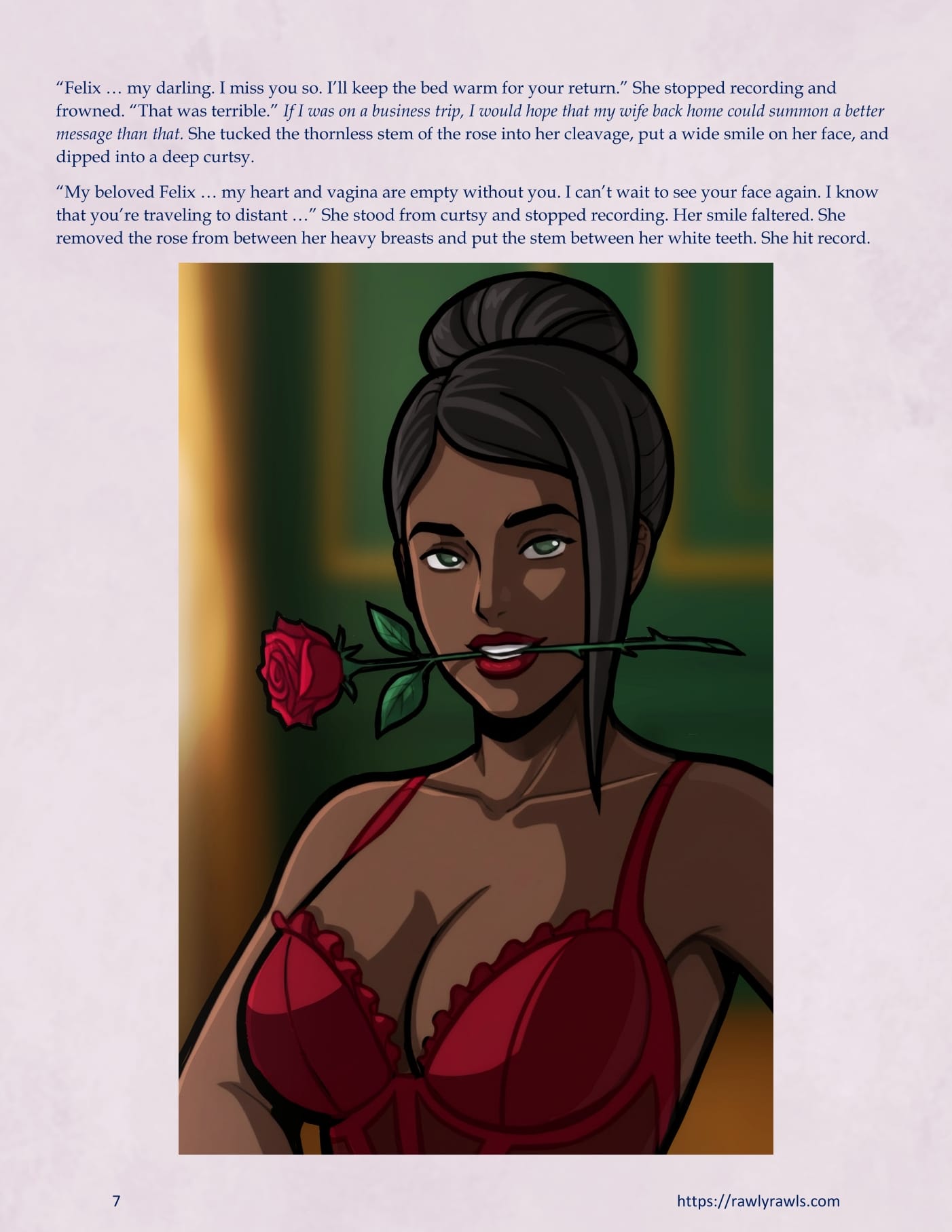 A Mother Returned [Eronautics , RawlyRawls] - Chapter 4.2 — Page 7