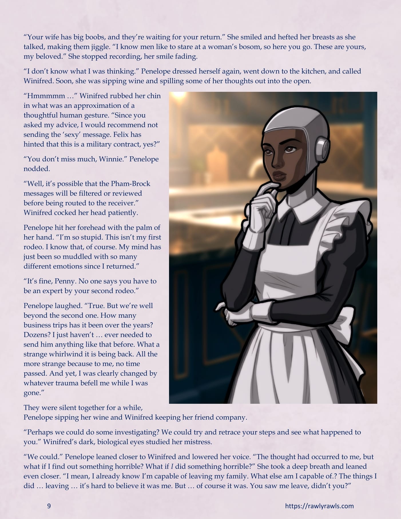 A Mother Returned [Eronautics , RawlyRawls] - Chapter 4.2 — Page 9