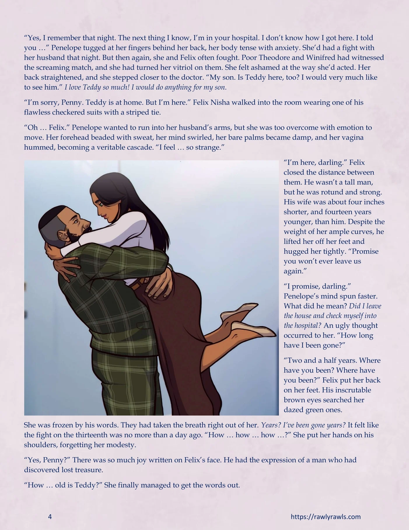A Mother Returned [Eronautics , RawlyRawls] - Chapter 1.1 — Page 4