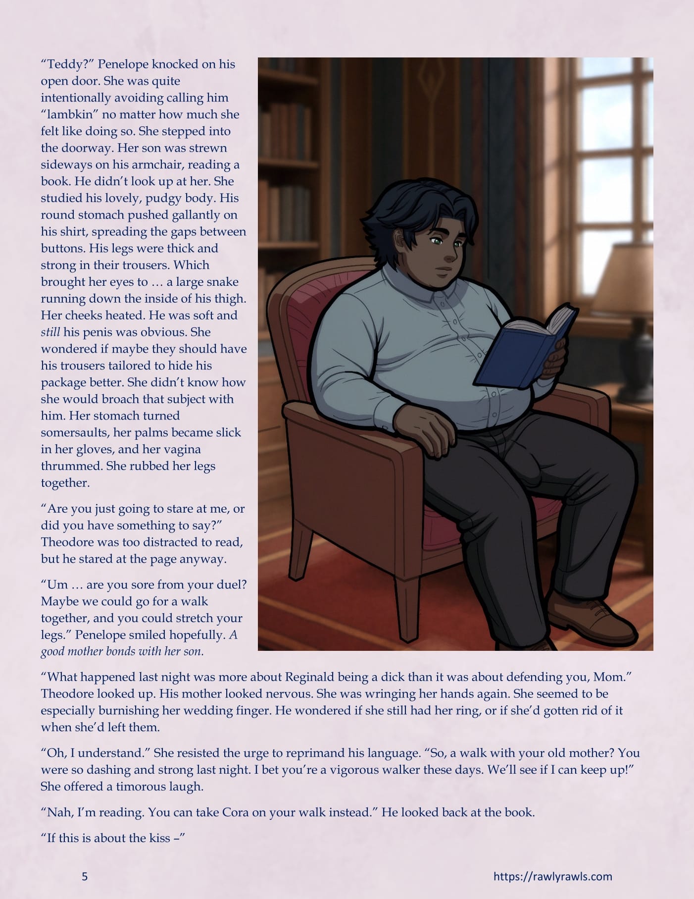 A Mother Returned [Eronautics , RawlyRawls] - Chapter 4.1 — Page 5