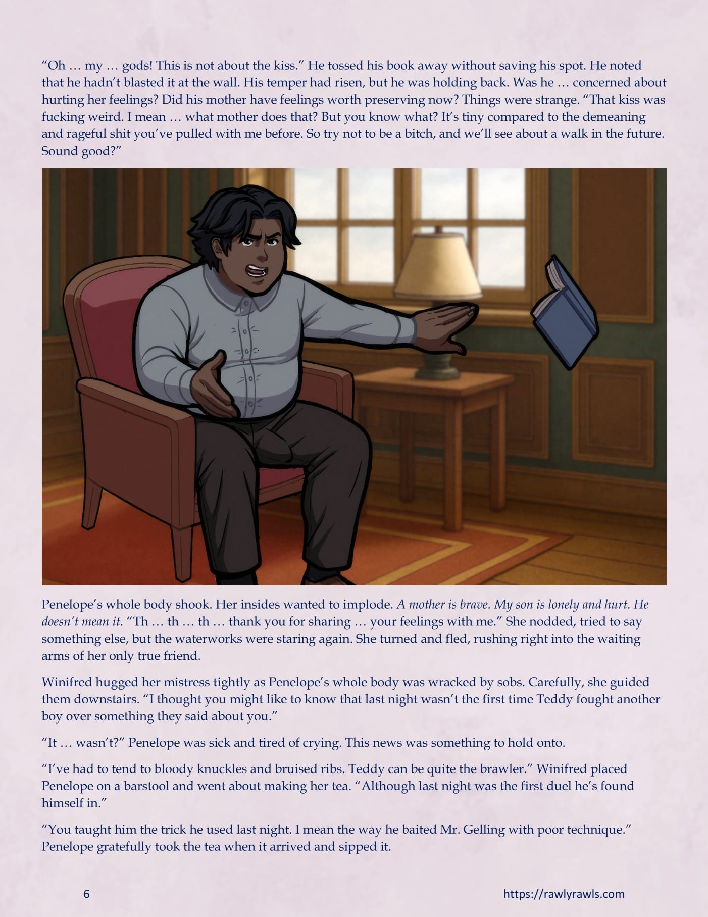 A Mother Returned [Eronautics , RawlyRawls] - Chapter 4.1 — Page 6