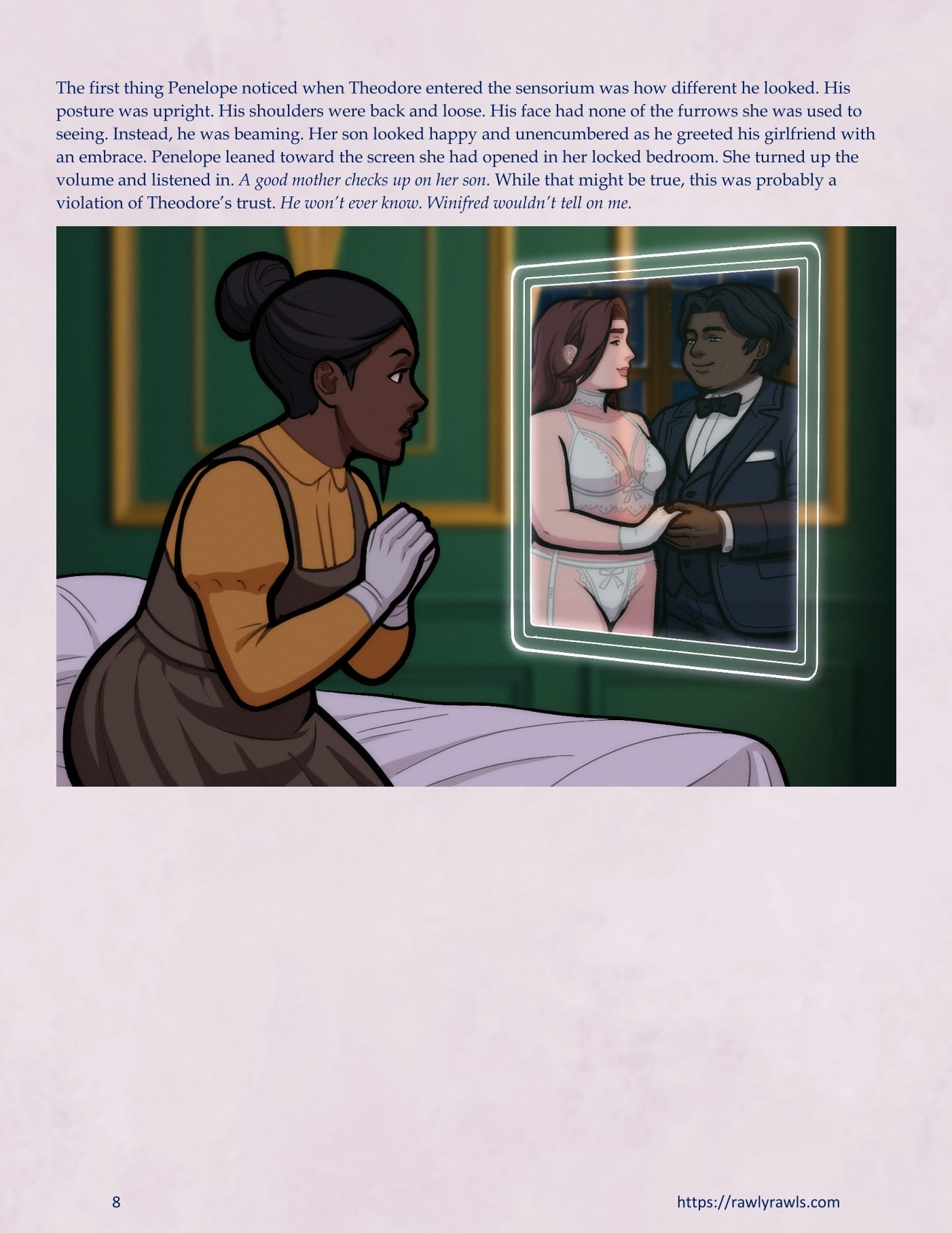 A Mother Returned [Eronautics , RawlyRawls] - Chapter 4.1 — Page 8