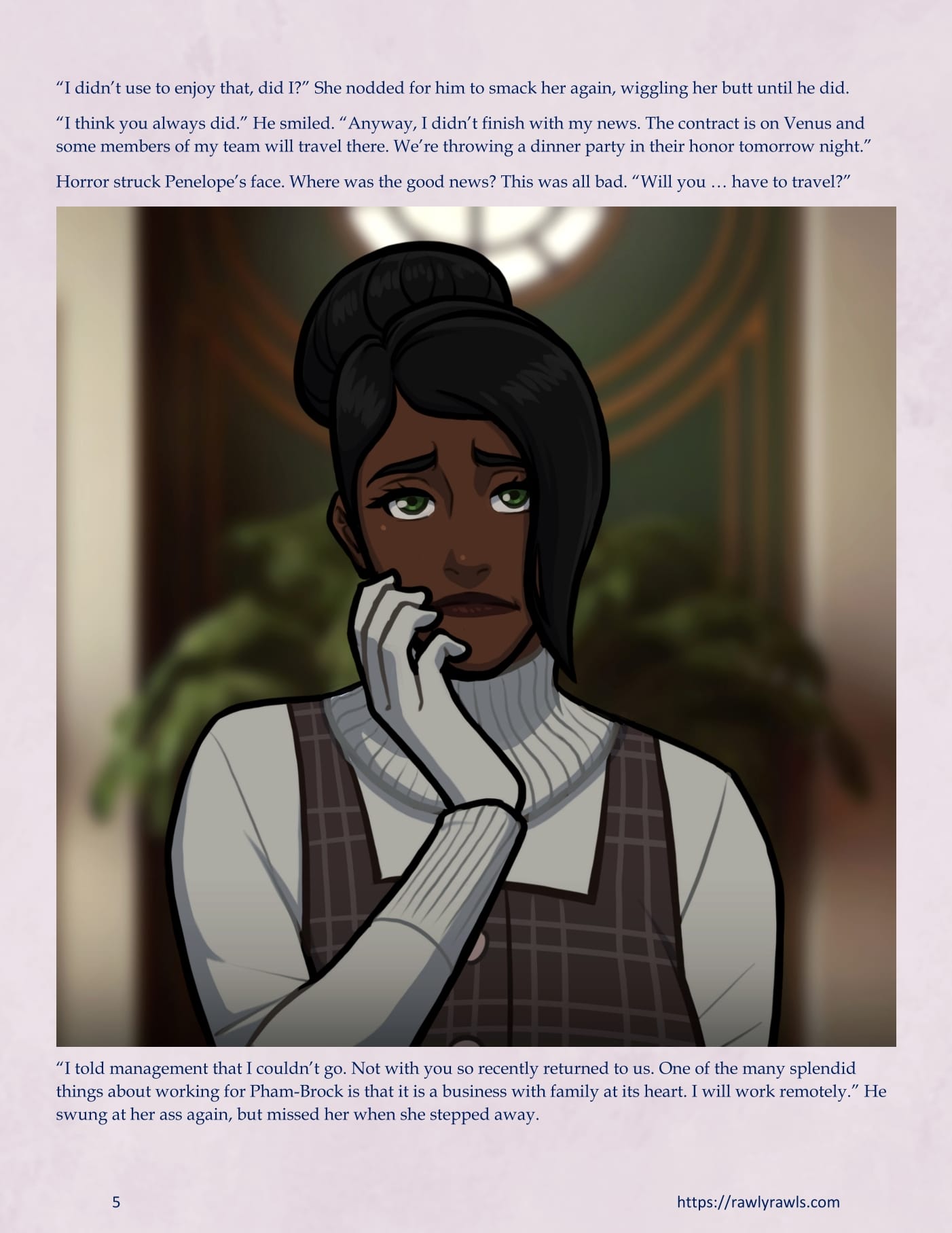 A Mother Returned [Eronautics , RawlyRawls] - Chapter 2.2 — Page 5