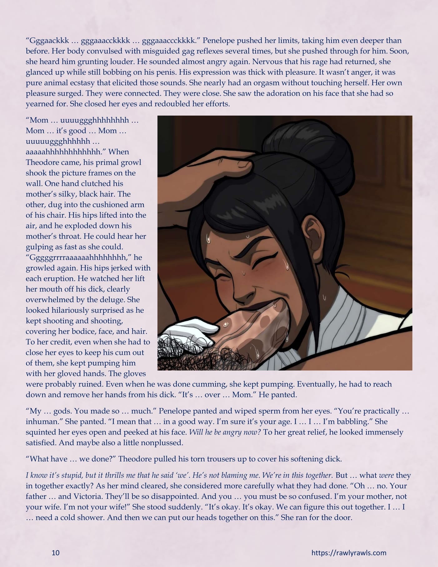 A Mother Returned [Eronautics , RawlyRawls] - Chapter 5.2 — Page 10