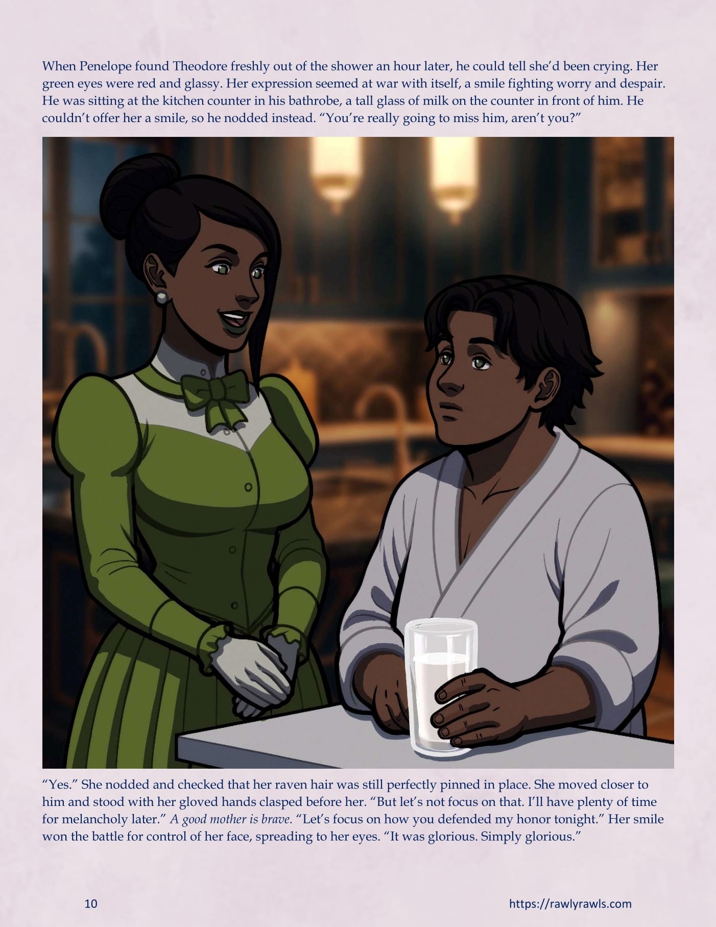 A Mother Returned [Eronautics , RawlyRawls] - Chapter 3.2 — Page 10
