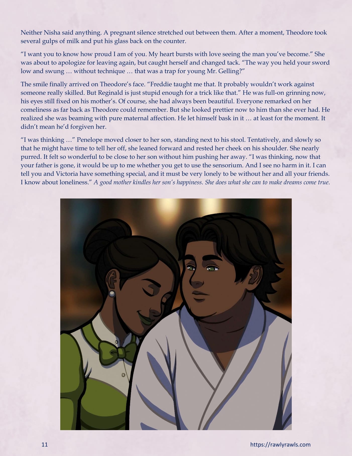 A Mother Returned [Eronautics , RawlyRawls] - Chapter 3.2 — Page 11