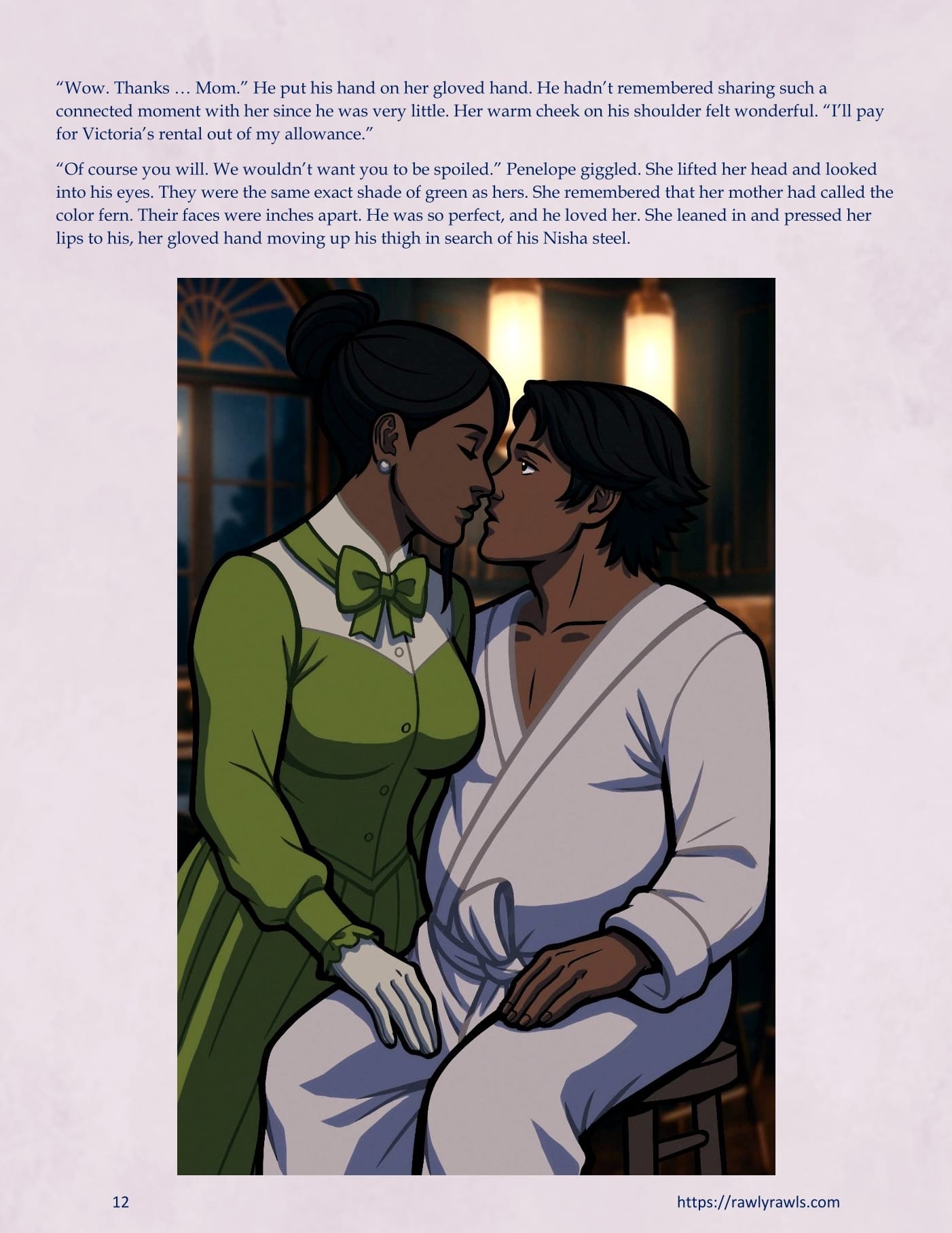 A Mother Returned [Eronautics , RawlyRawls] - Chapter 3.2 — Page 12