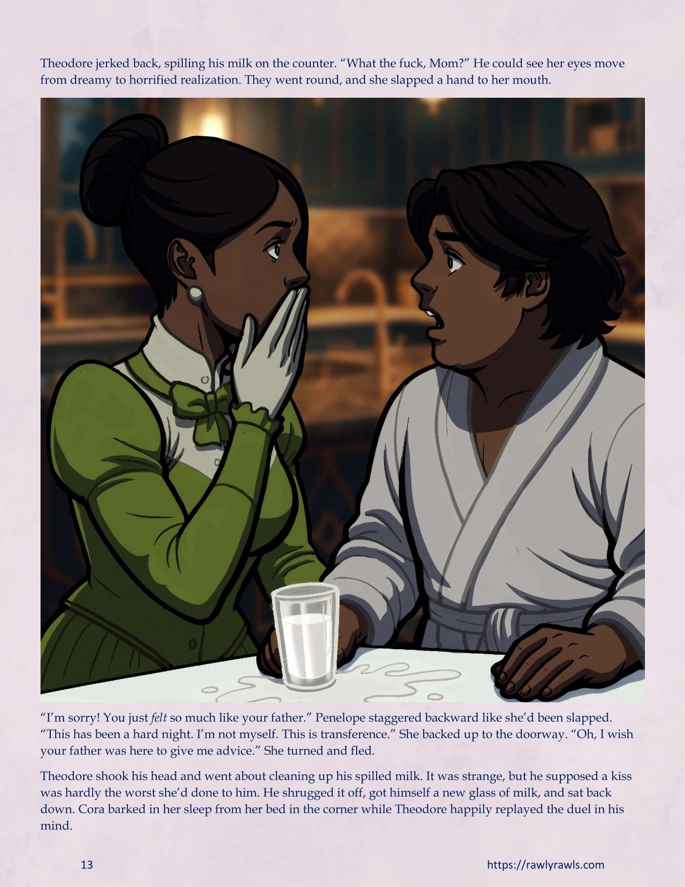 A Mother Returned [Eronautics , RawlyRawls] - Chapter 3.2 — Page 13