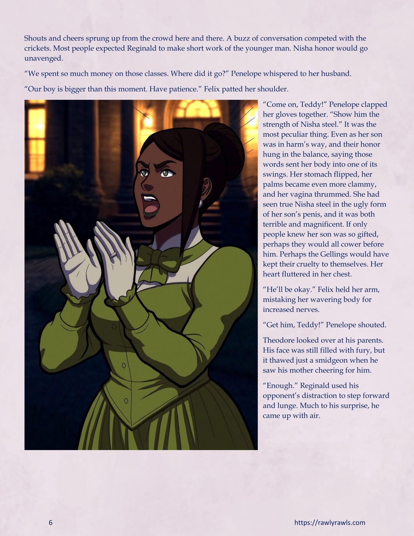 A Mother Returned [Eronautics , RawlyRawls] - Chapter 3.2 — Page 6