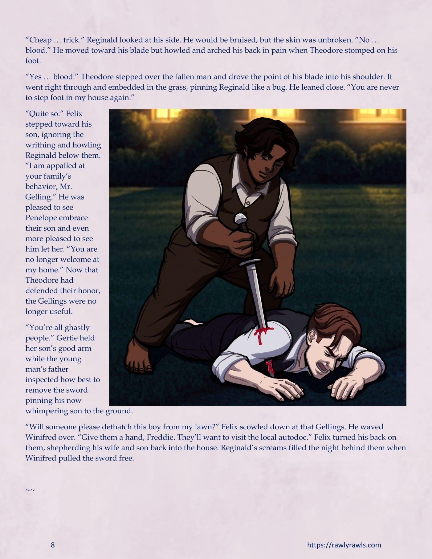 A Mother Returned [Eronautics , RawlyRawls] - Chapter 3.2 — Page 8