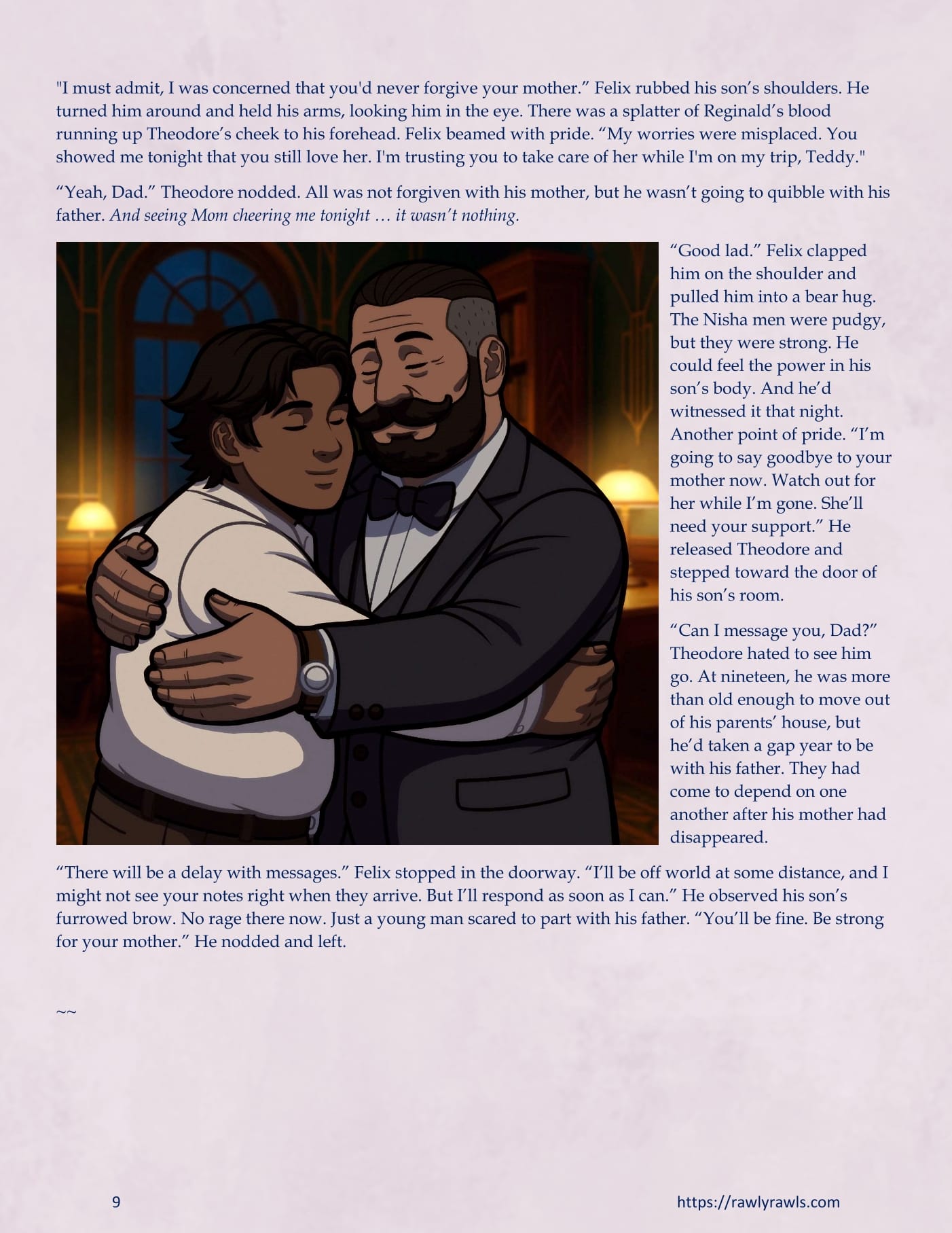 A Mother Returned [Eronautics , RawlyRawls] - Chapter 3.2 — Page 9