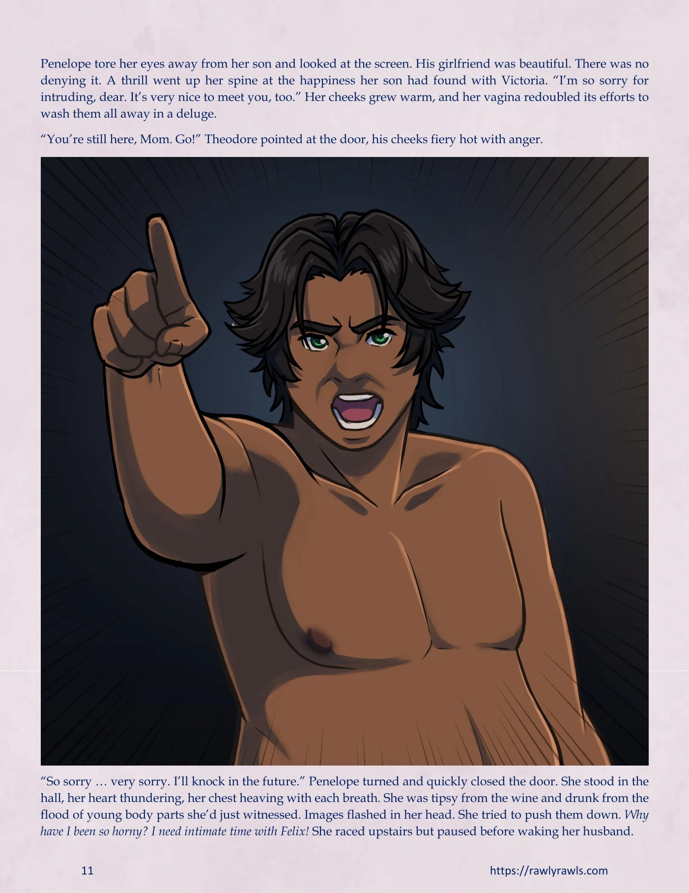 A Mother Returned [Eronautics , RawlyRawls] - Chapter 1.2 — Page 11
