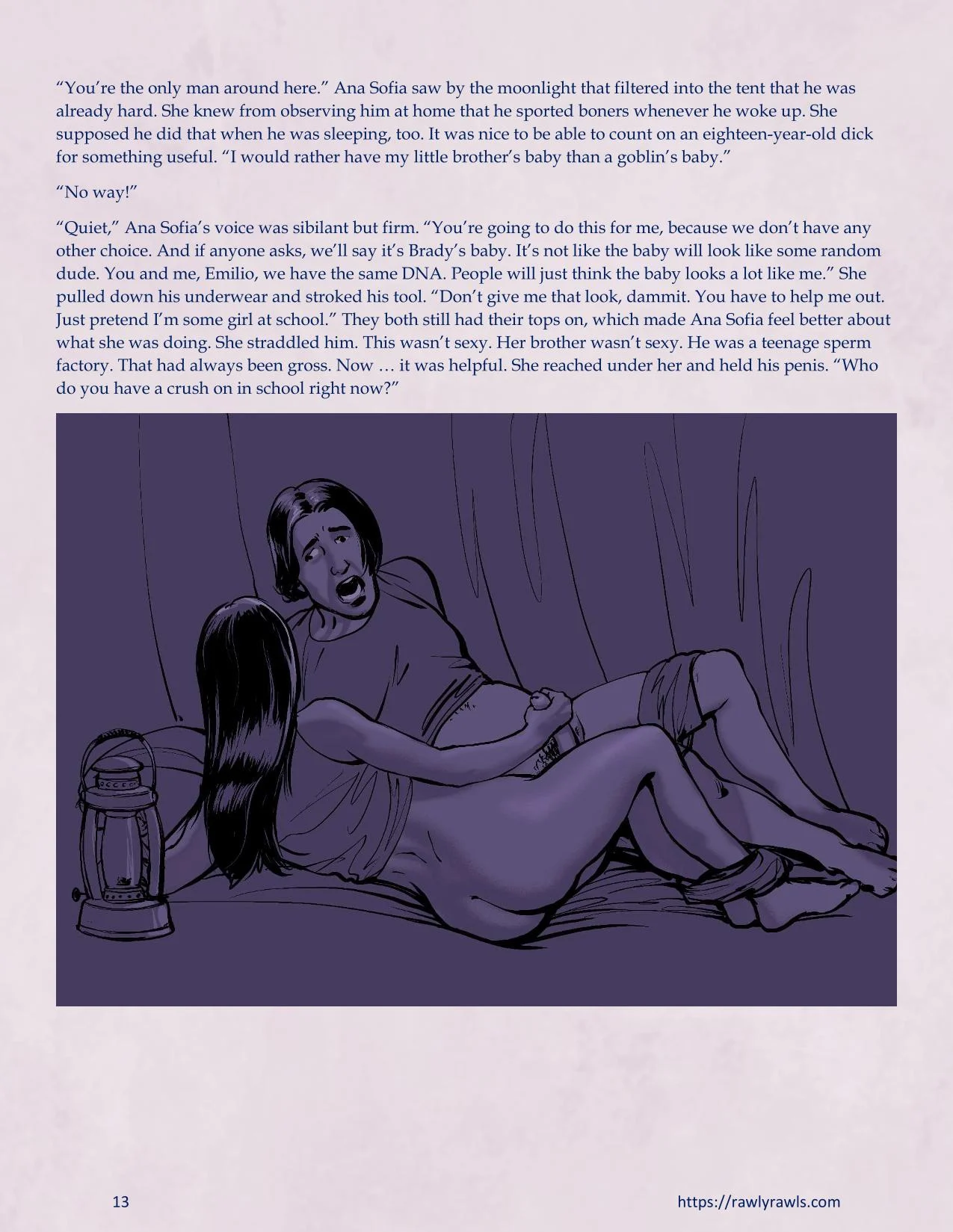 The Warlock Of Claws [DixonLyrax , RawlyRawls] - Chapter 6 — Page 13
