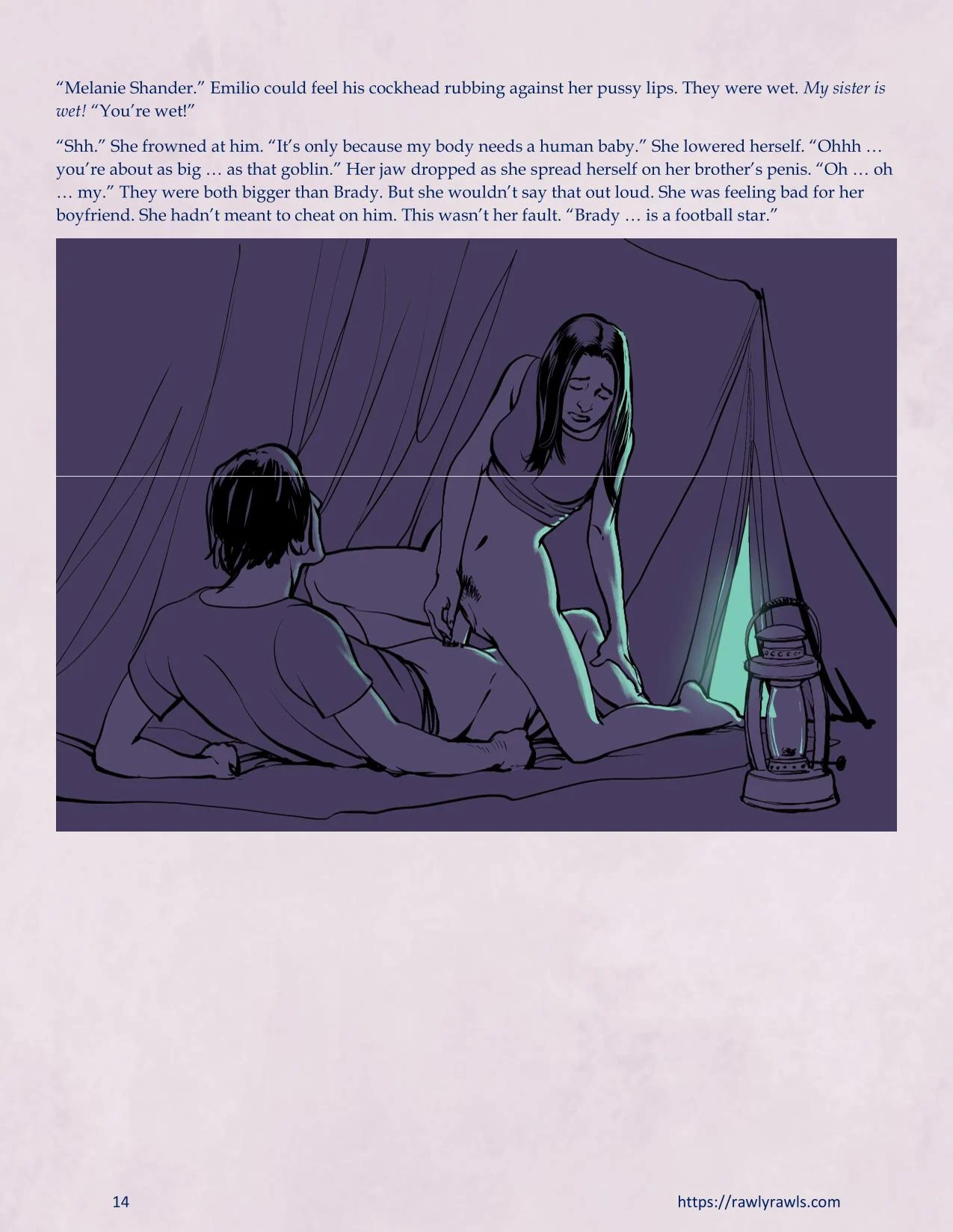 The Warlock Of Claws [DixonLyrax , RawlyRawls] - Chapter 6 — Page 14