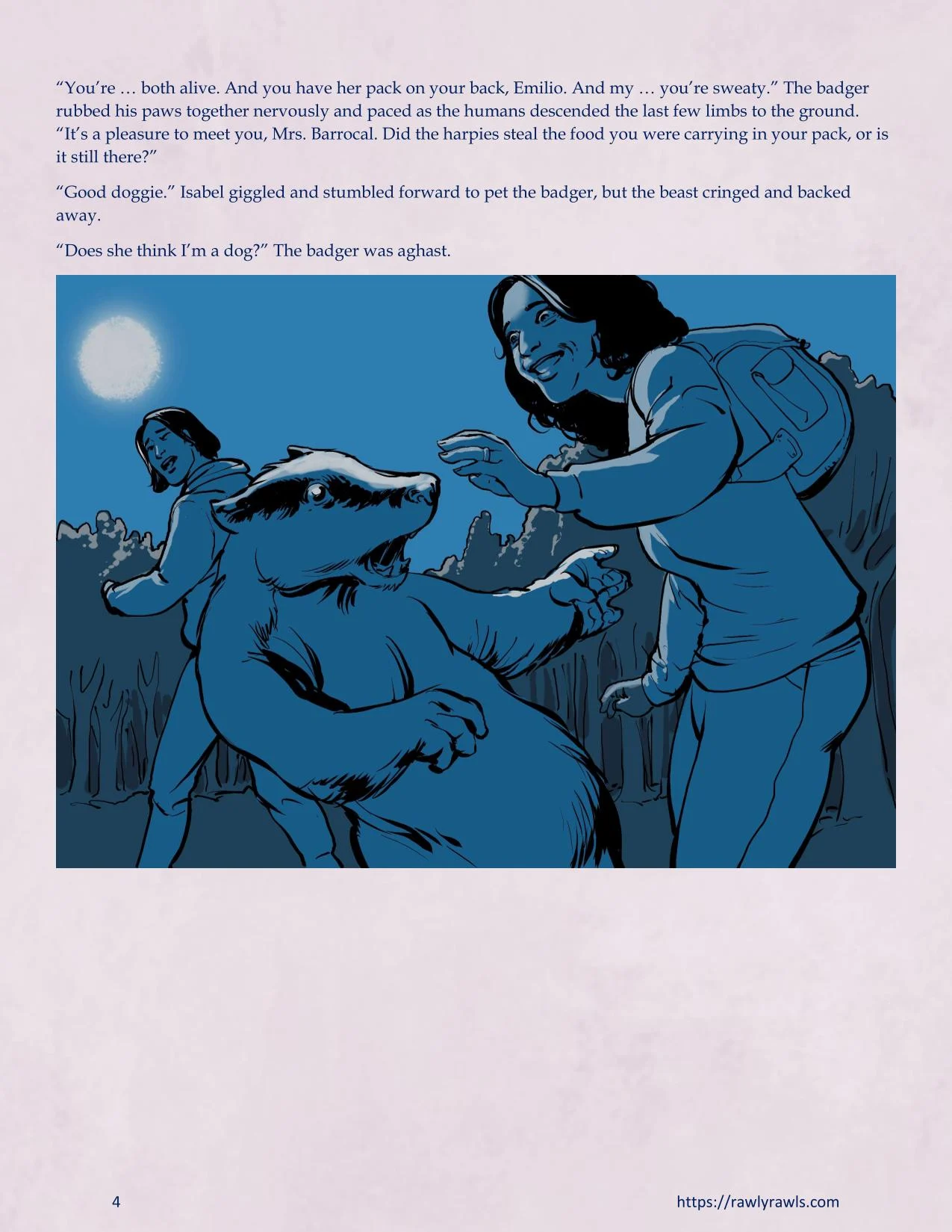 The Warlock Of Claws [DixonLyrax , RawlyRawls] - Chapter 6 — Page 4