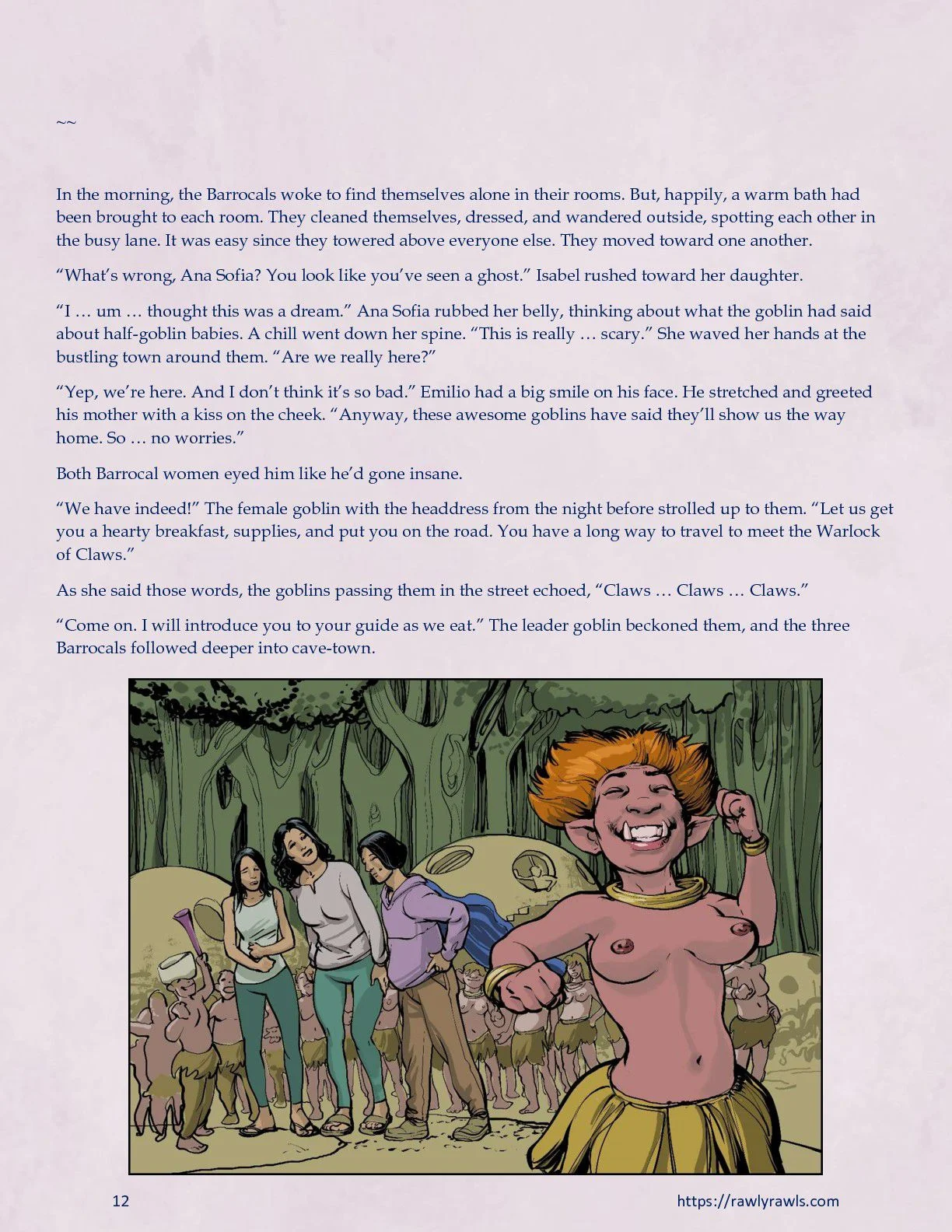 The Warlock Of Claws [DixonLyrax , RawlyRawls] - Chapter 2 — Page 12
