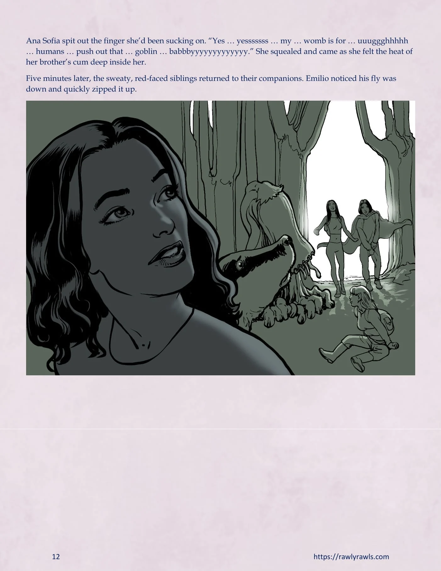The Warlock Of Claws [DixonLyrax , RawlyRawls] - Chapter 9 — Page 12
