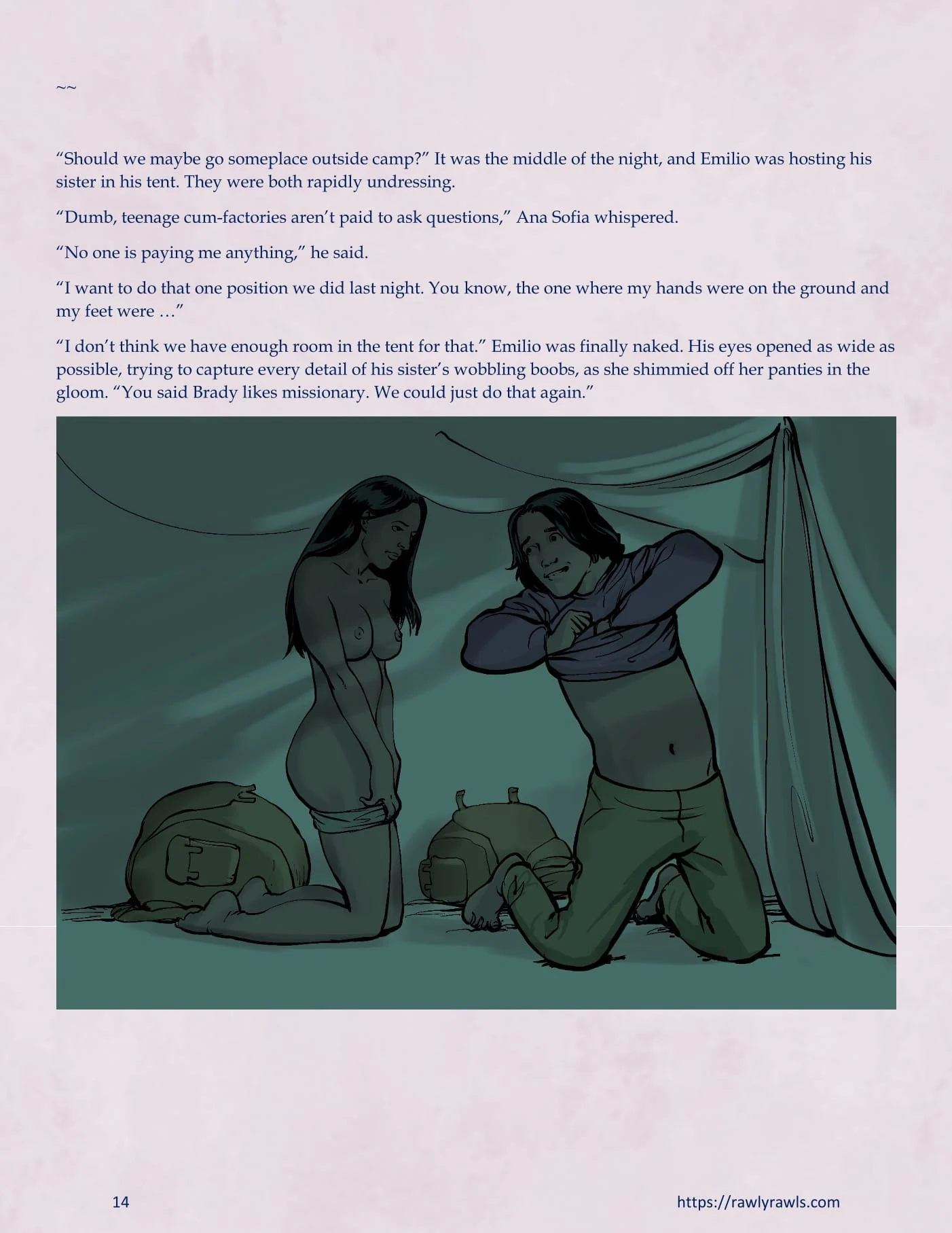 The Warlock Of Claws [DixonLyrax , RawlyRawls] - Chapter 9 — Page 14