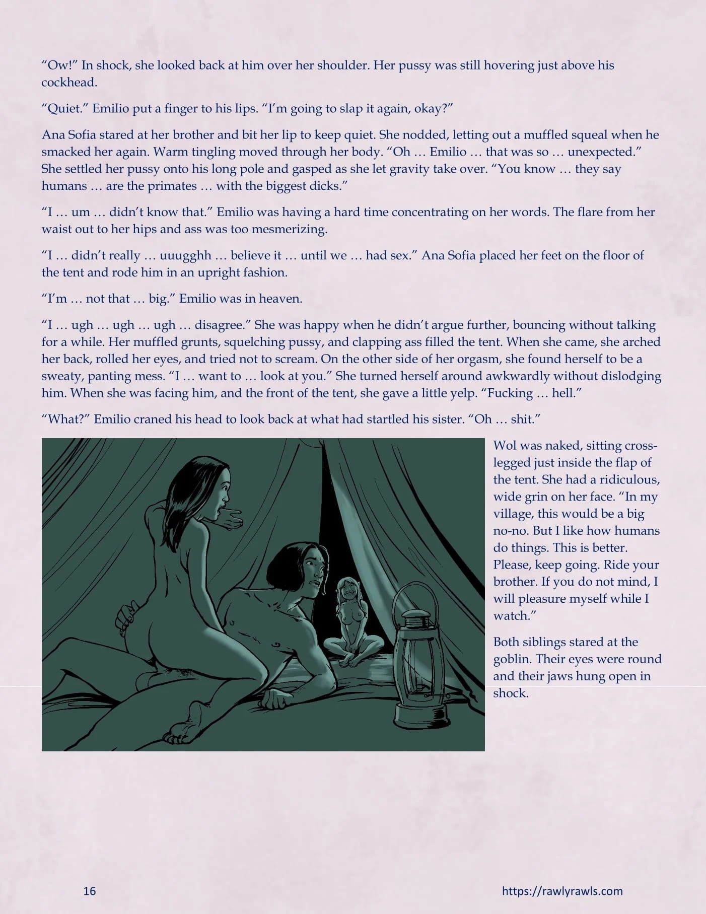 The Warlock Of Claws [DixonLyrax , RawlyRawls] - Chapter 9 — Page 16