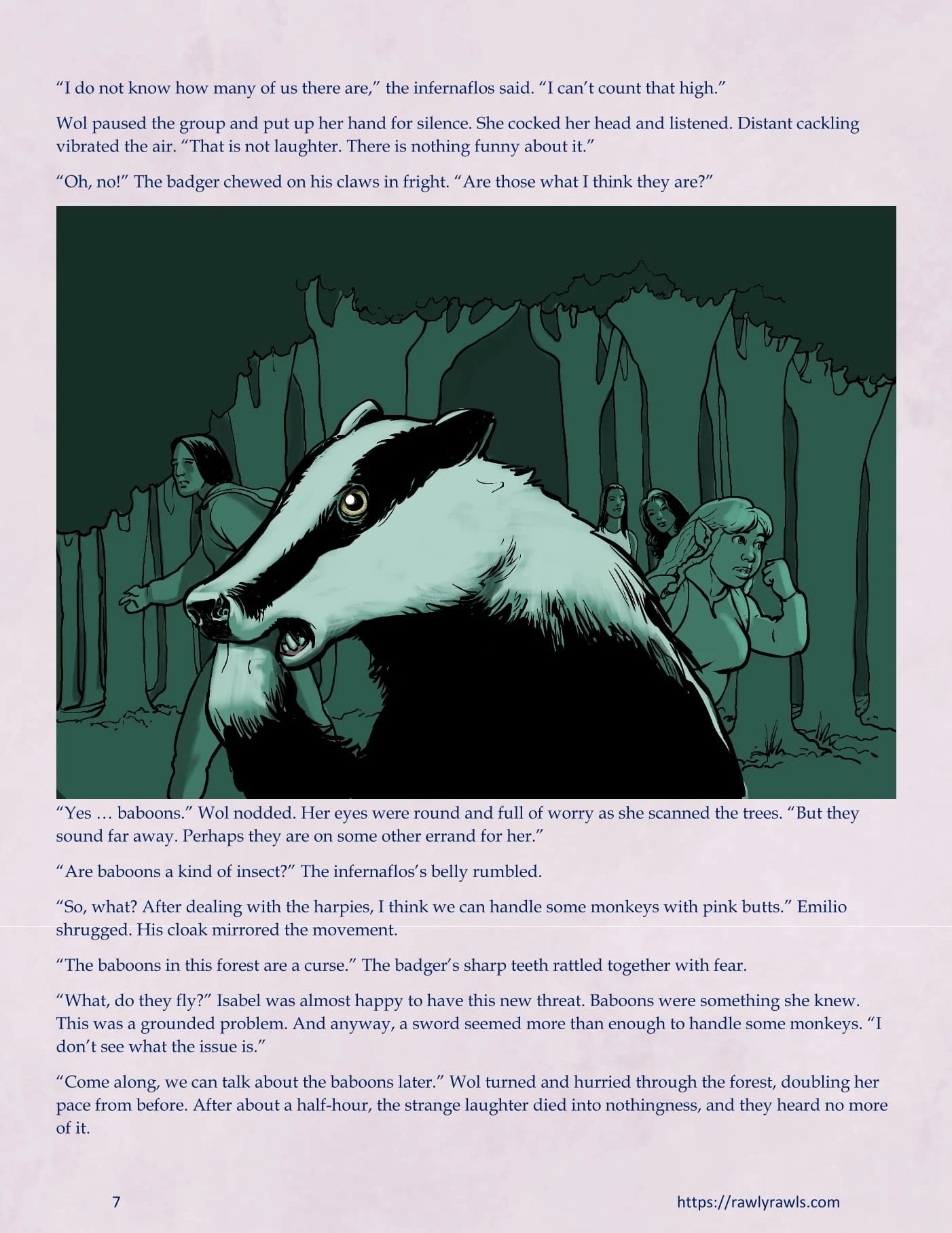 The Warlock Of Claws [DixonLyrax , RawlyRawls] - Chapter 9 — Page 7