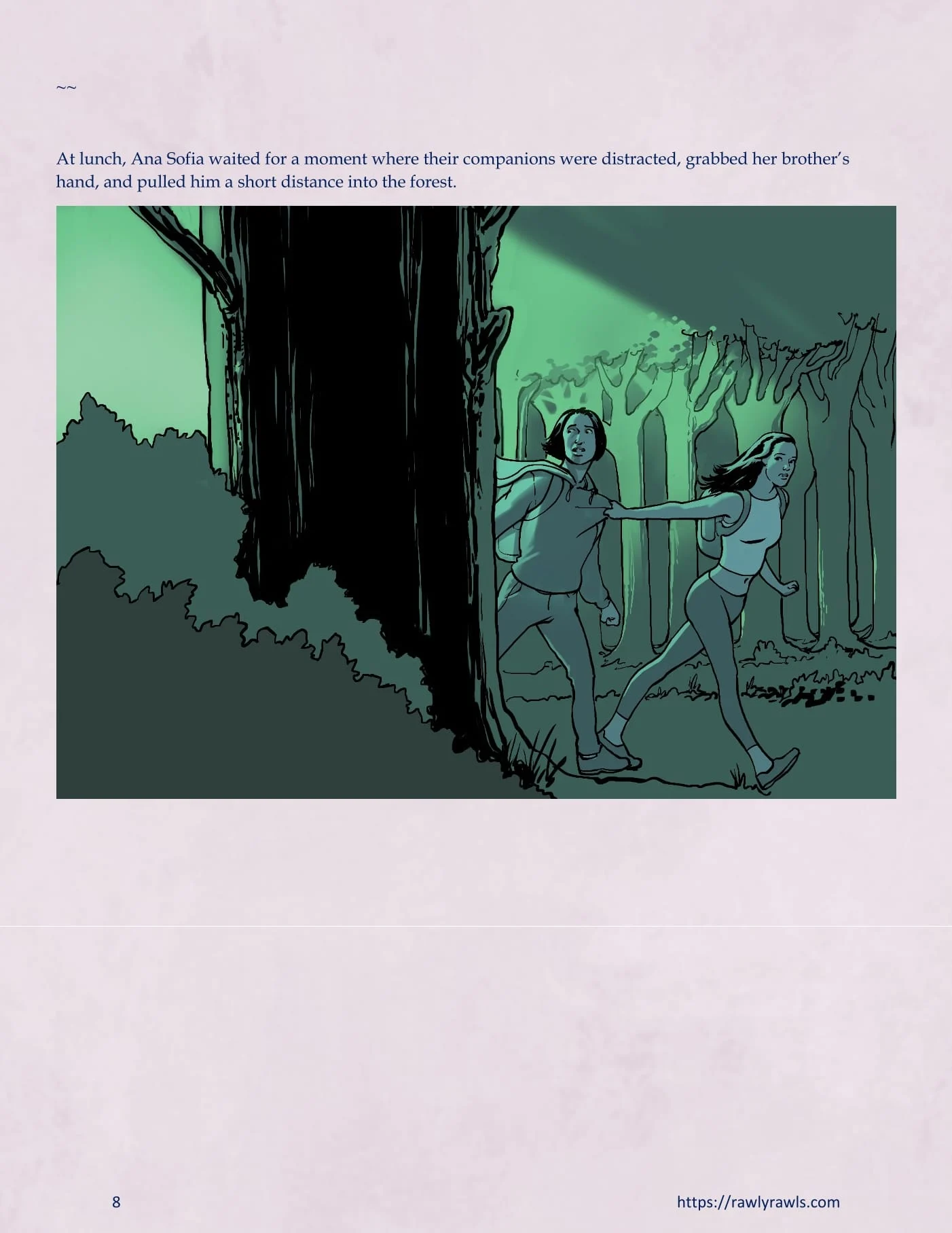 The Warlock Of Claws [DixonLyrax , RawlyRawls] - Chapter 9 — Page 8