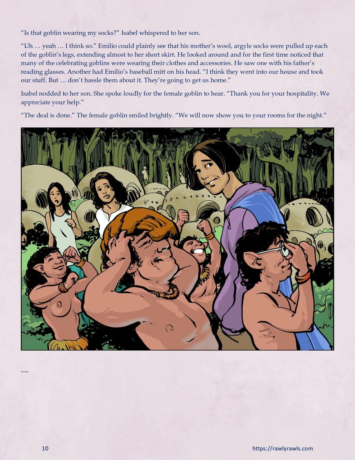 The Warlock Of Claws [DixonLyrax , RawlyRawls] - Chapter 1 — Page 10