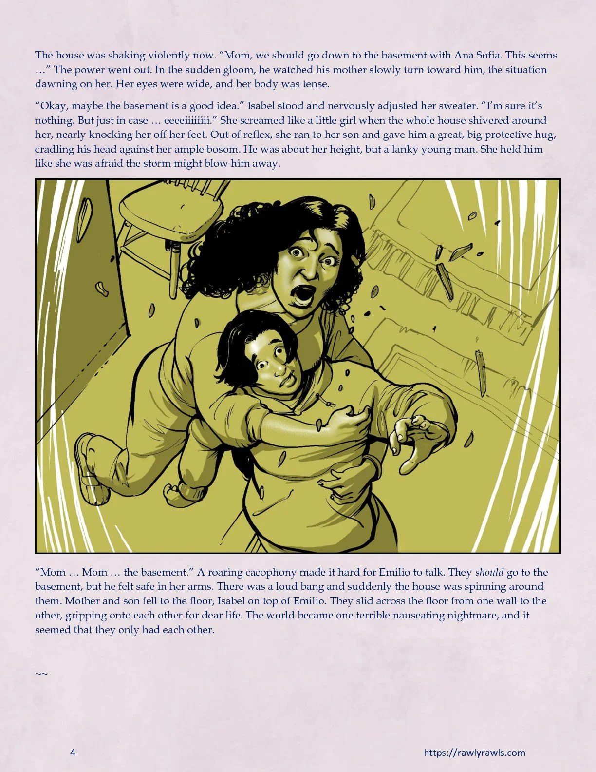 The Warlock Of Claws [DixonLyrax , RawlyRawls] - Chapter 1 — Page 4