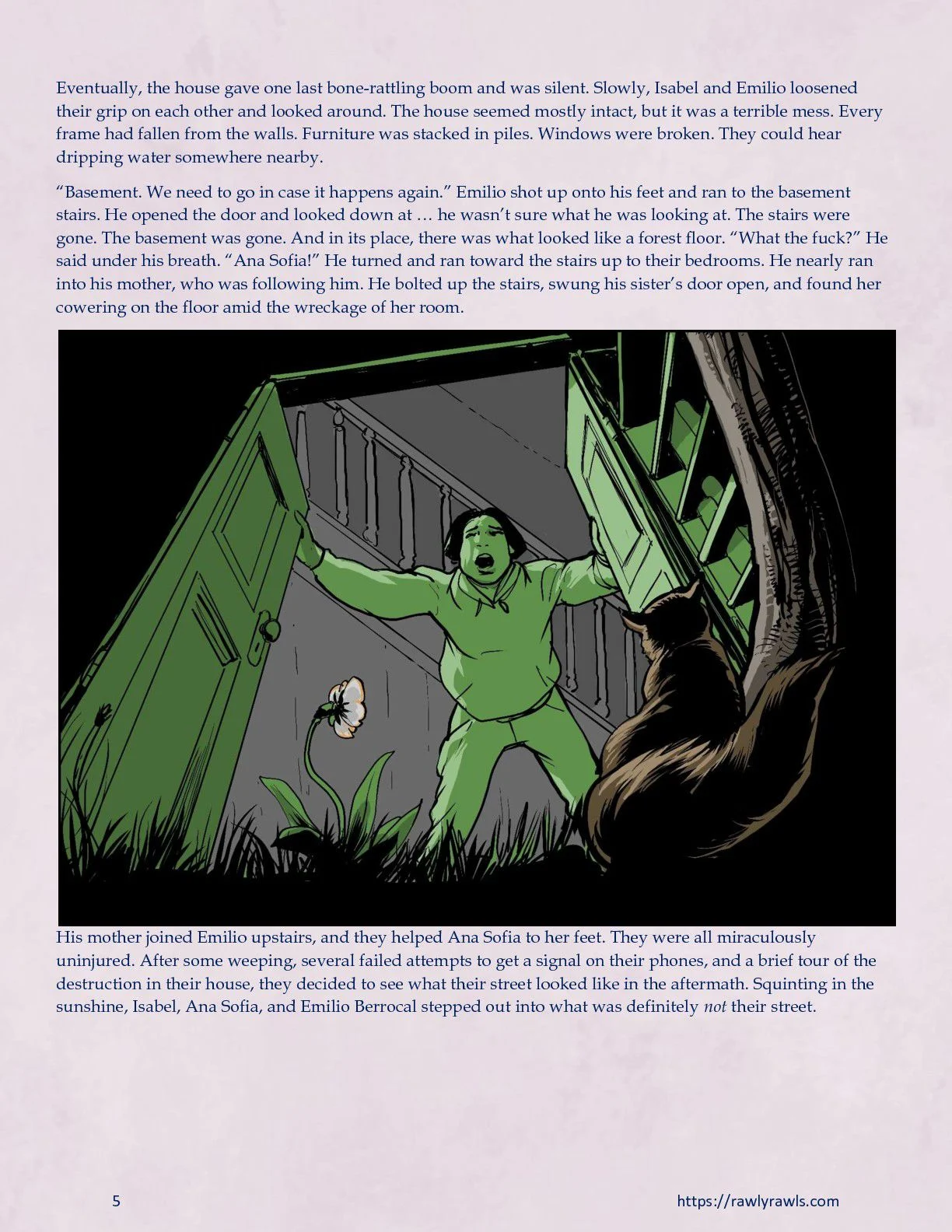 The Warlock Of Claws [DixonLyrax , RawlyRawls] - Chapter 1 — Page 5