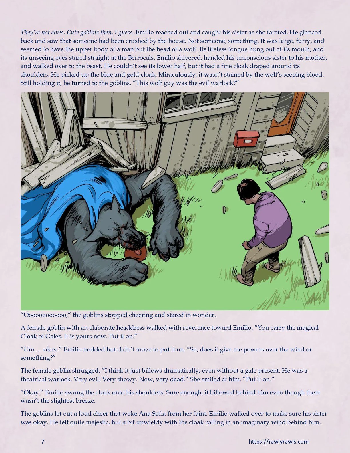The Warlock Of Claws [DixonLyrax , RawlyRawls] - Chapter 1 — Page 7