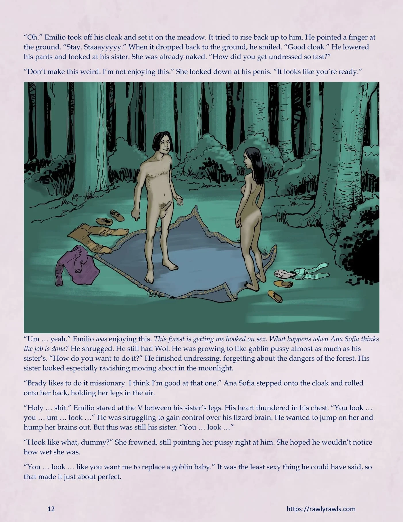 The Warlock Of Claws [DixonLyrax , RawlyRawls] - Chapter 8 — Page 12