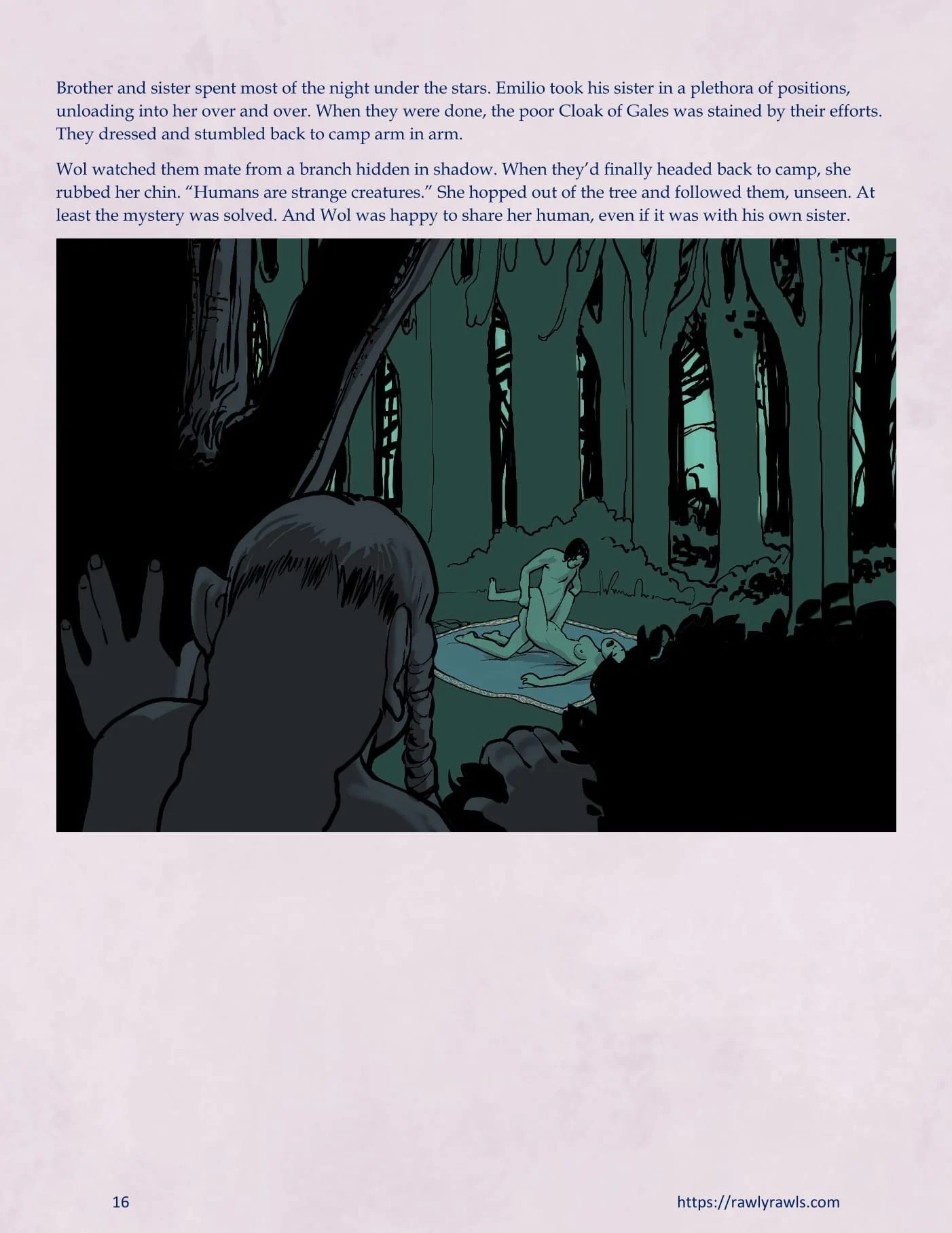 The Warlock Of Claws [DixonLyrax , RawlyRawls] - Chapter 8 — Page 16