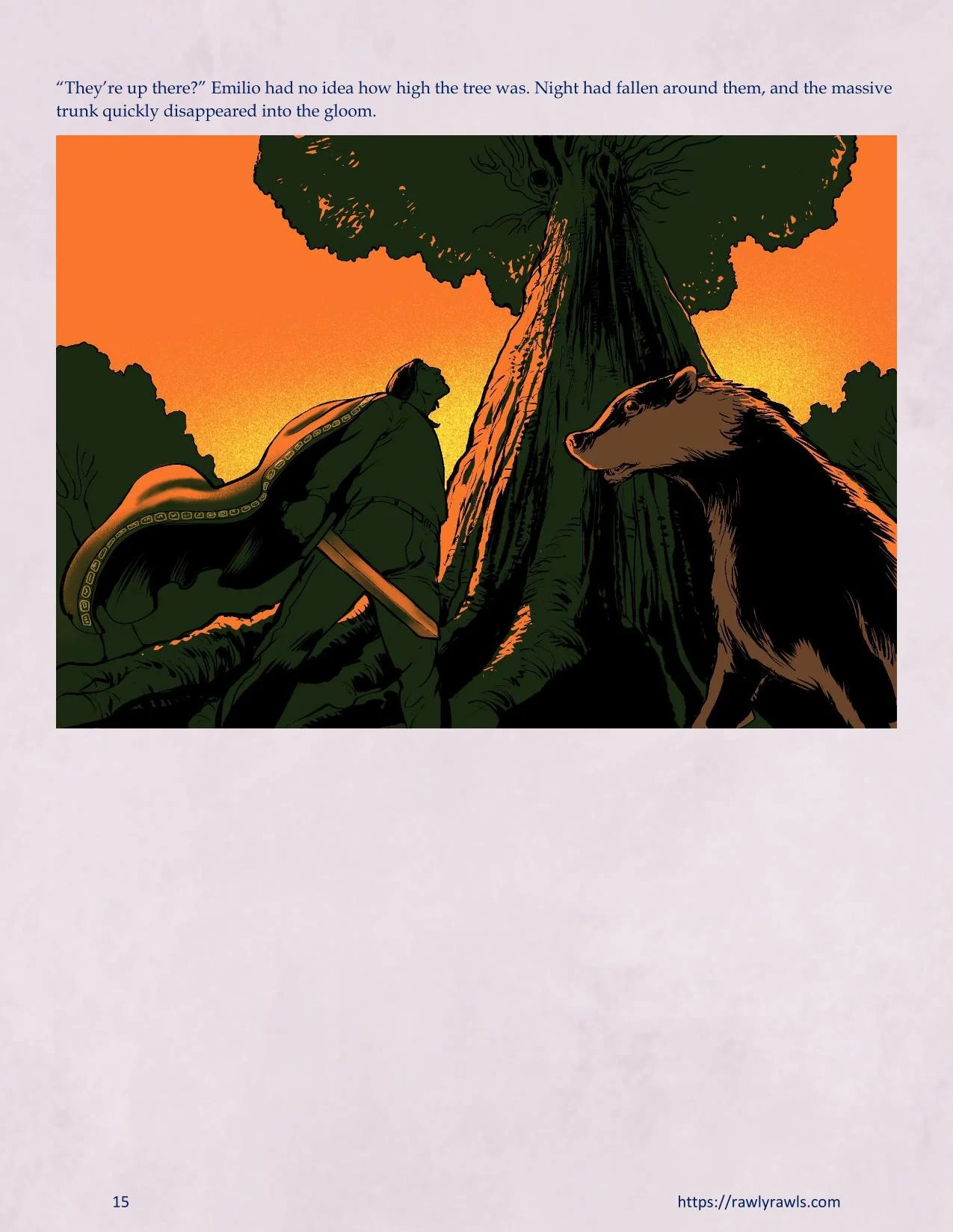 The Warlock Of Claws [DixonLyrax , RawlyRawls] - Chapter 4 — Page 15