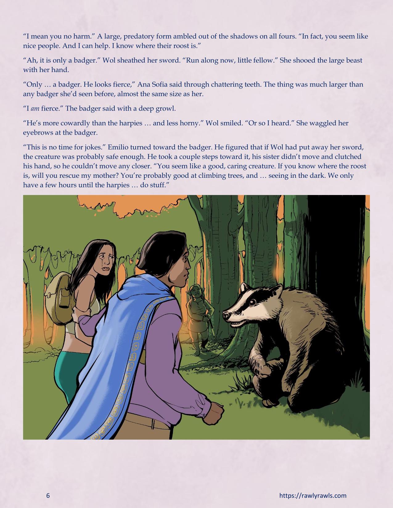 The Warlock Of Claws [DixonLyrax , RawlyRawls] - Chapter 4 — Page 6