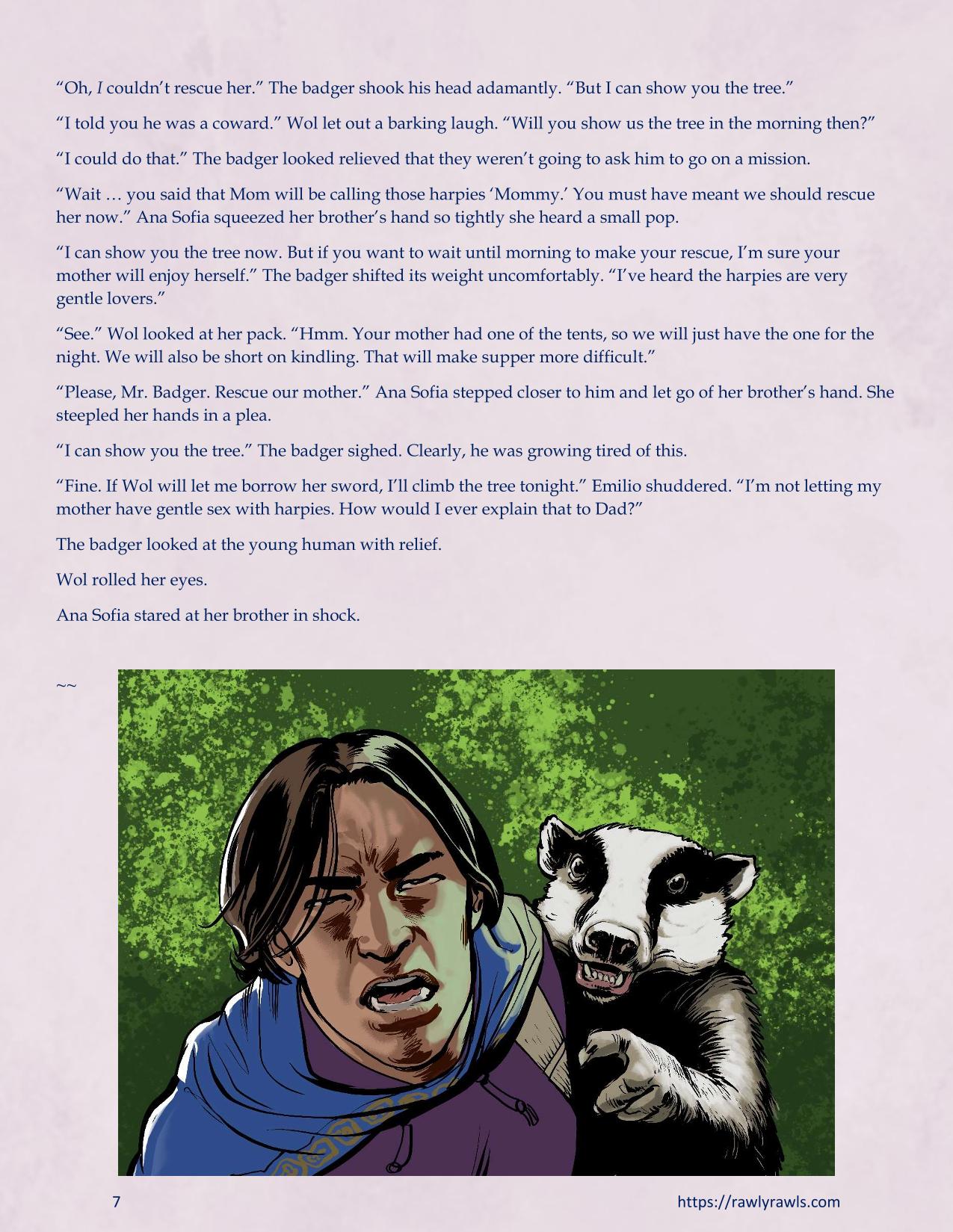 The Warlock Of Claws [DixonLyrax , RawlyRawls] - Chapter 4 — Page 7