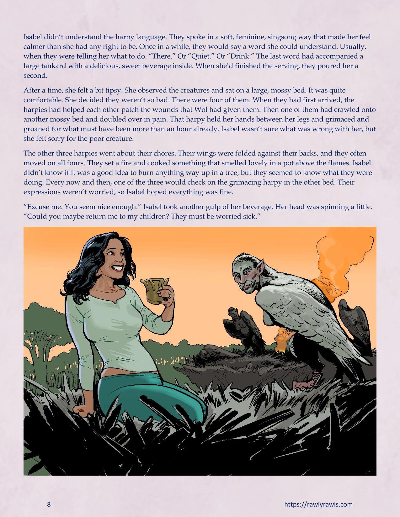 The Warlock Of Claws [DixonLyrax , RawlyRawls] - Chapter 4 — Page 8